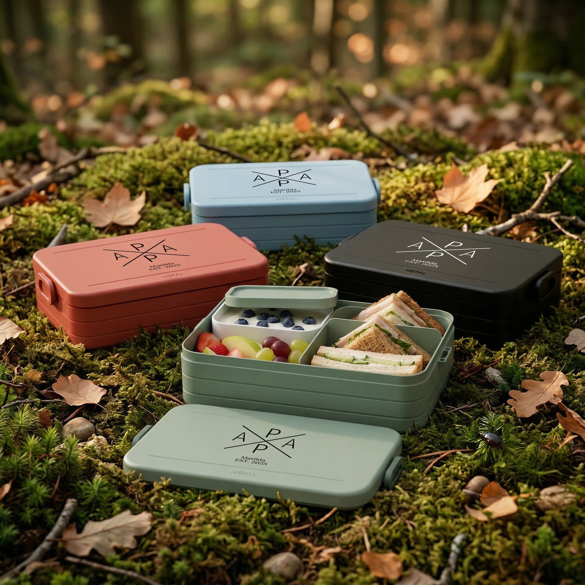 Mepal Brotdose mit Bentoeinsatz - Papa X - Abenteuernah