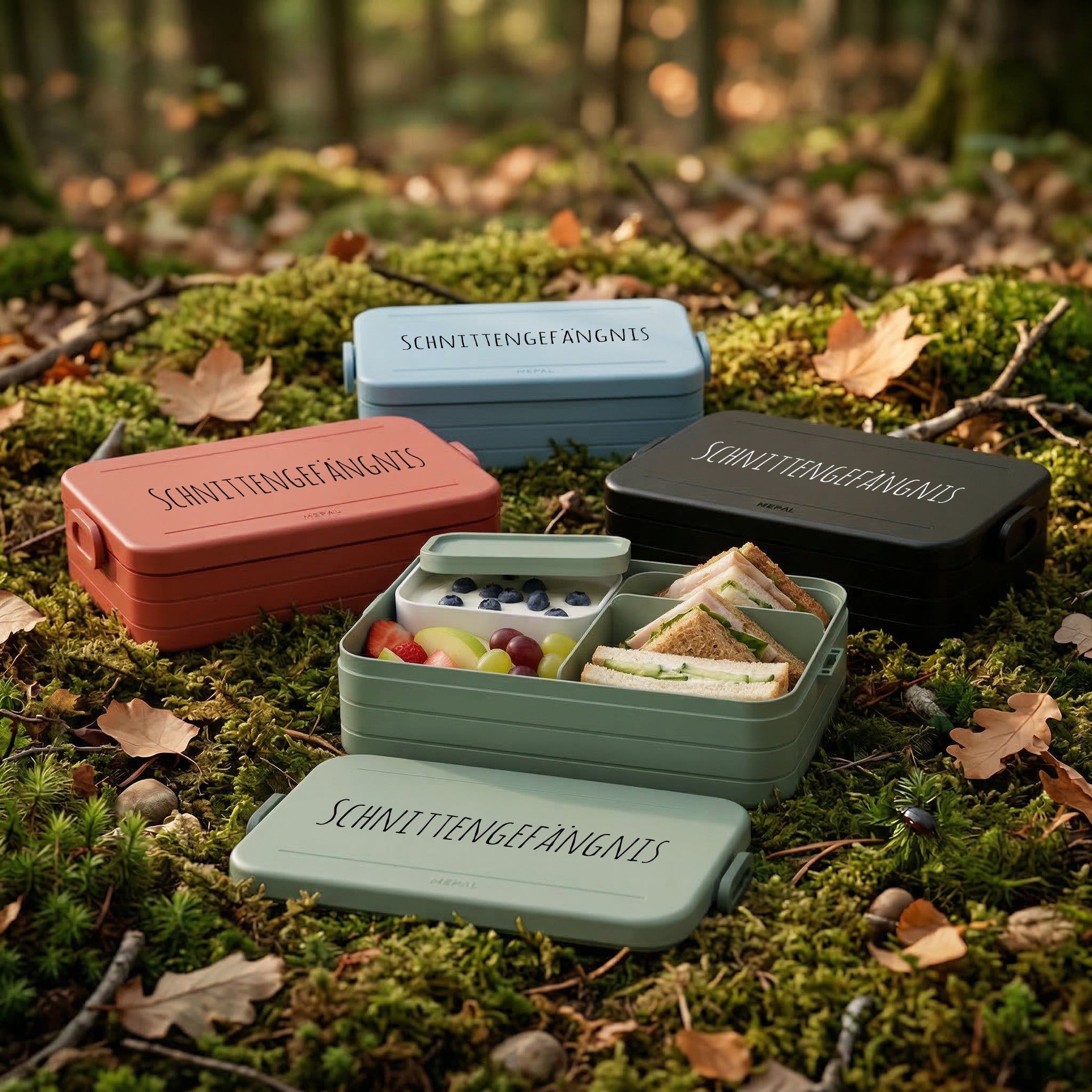 Mepal Brotdose mit Bentoeinsatz - Schnittengefängnis - Abenteuernah