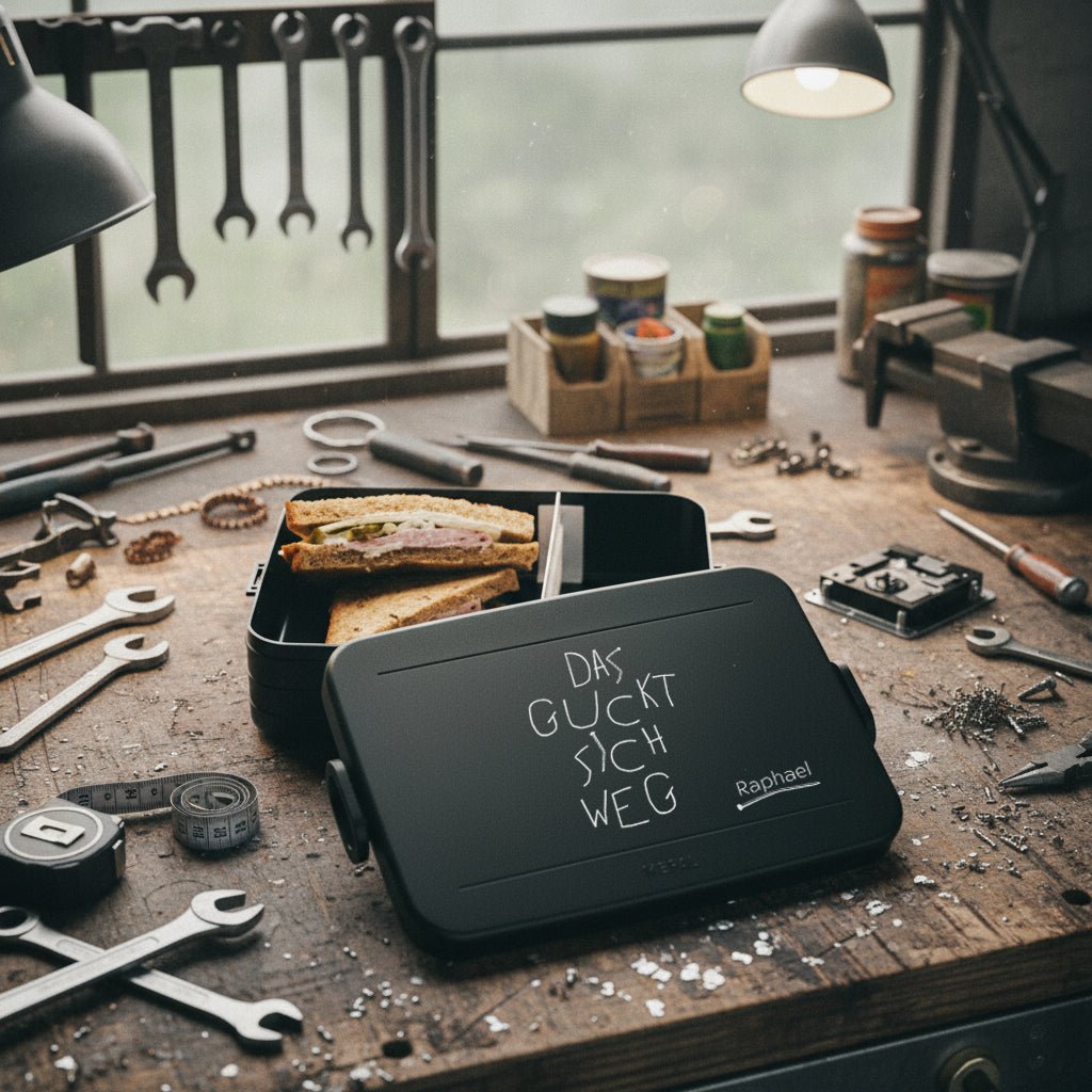 Mepal Brotdose schwarz XXL - Das guckt sich weg - Abenteuernah