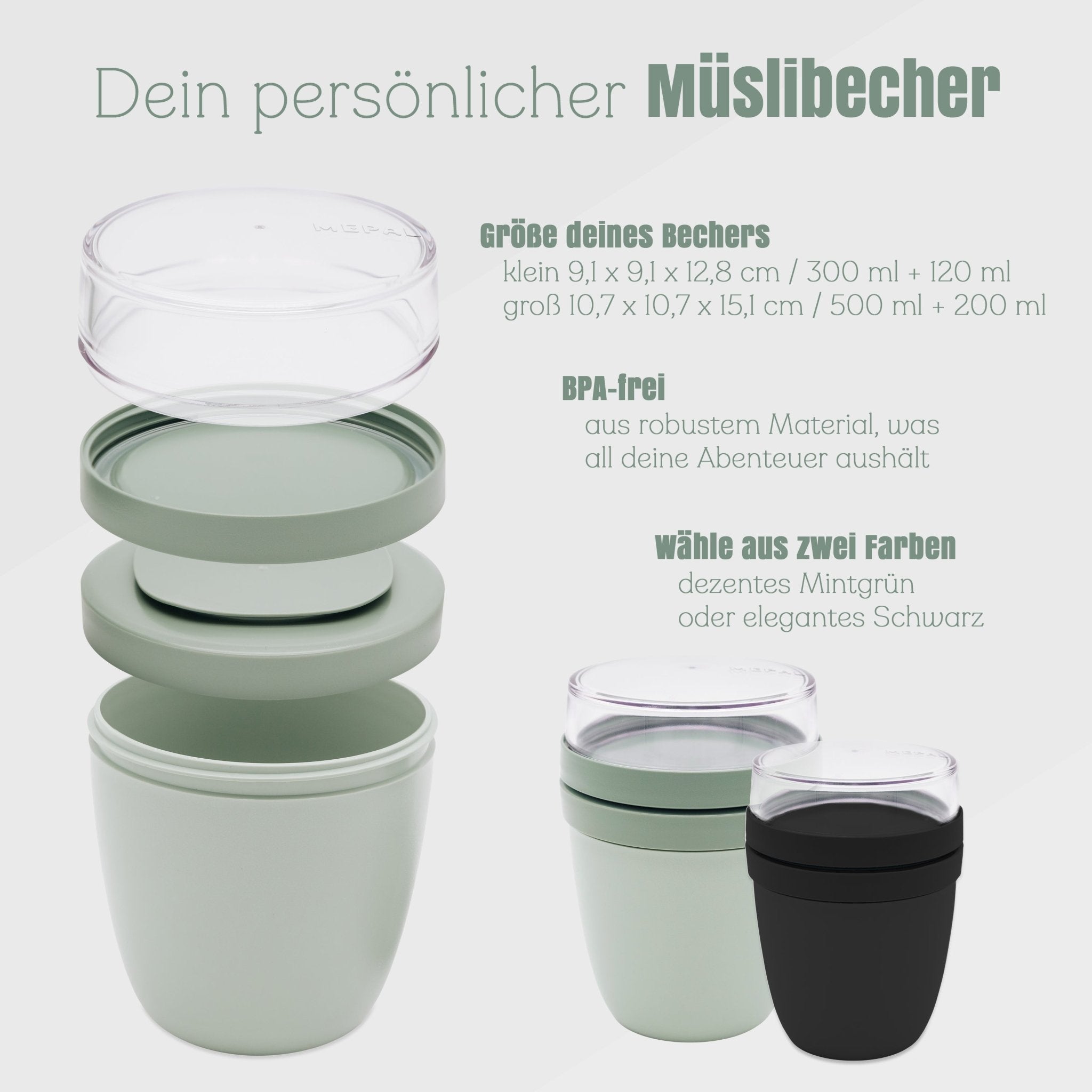 Mepal Müslibecher to go - Pausenzeit - Abenteuernah