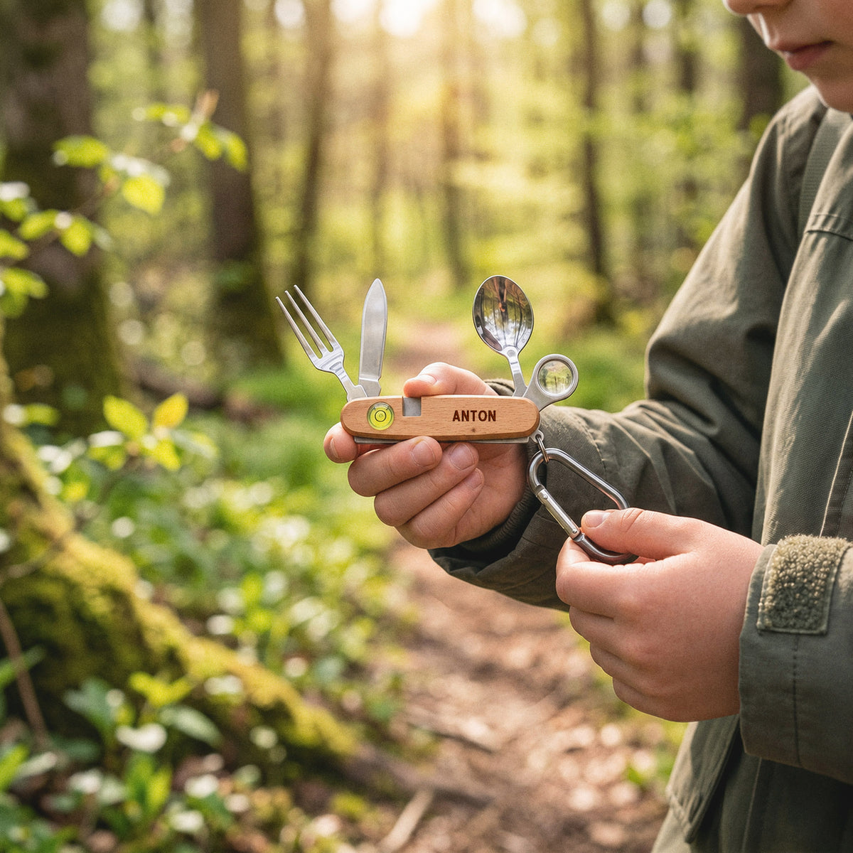 Multitool für Kinder personalisiert - Wunschname