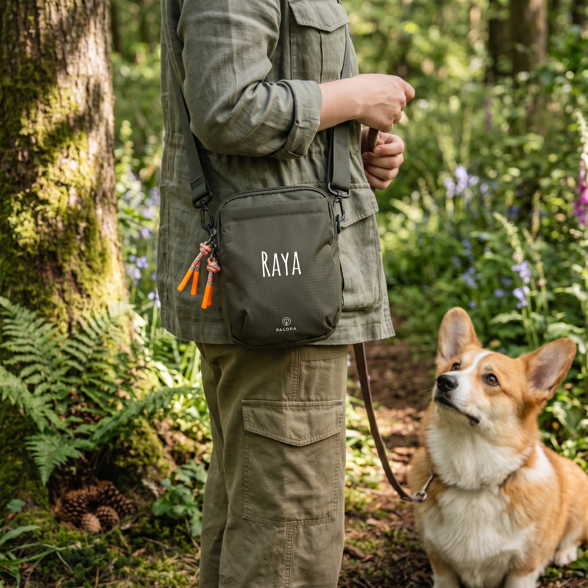 Palopa Leckerlibeutel "Greta" personalisiert - Abenteuernah