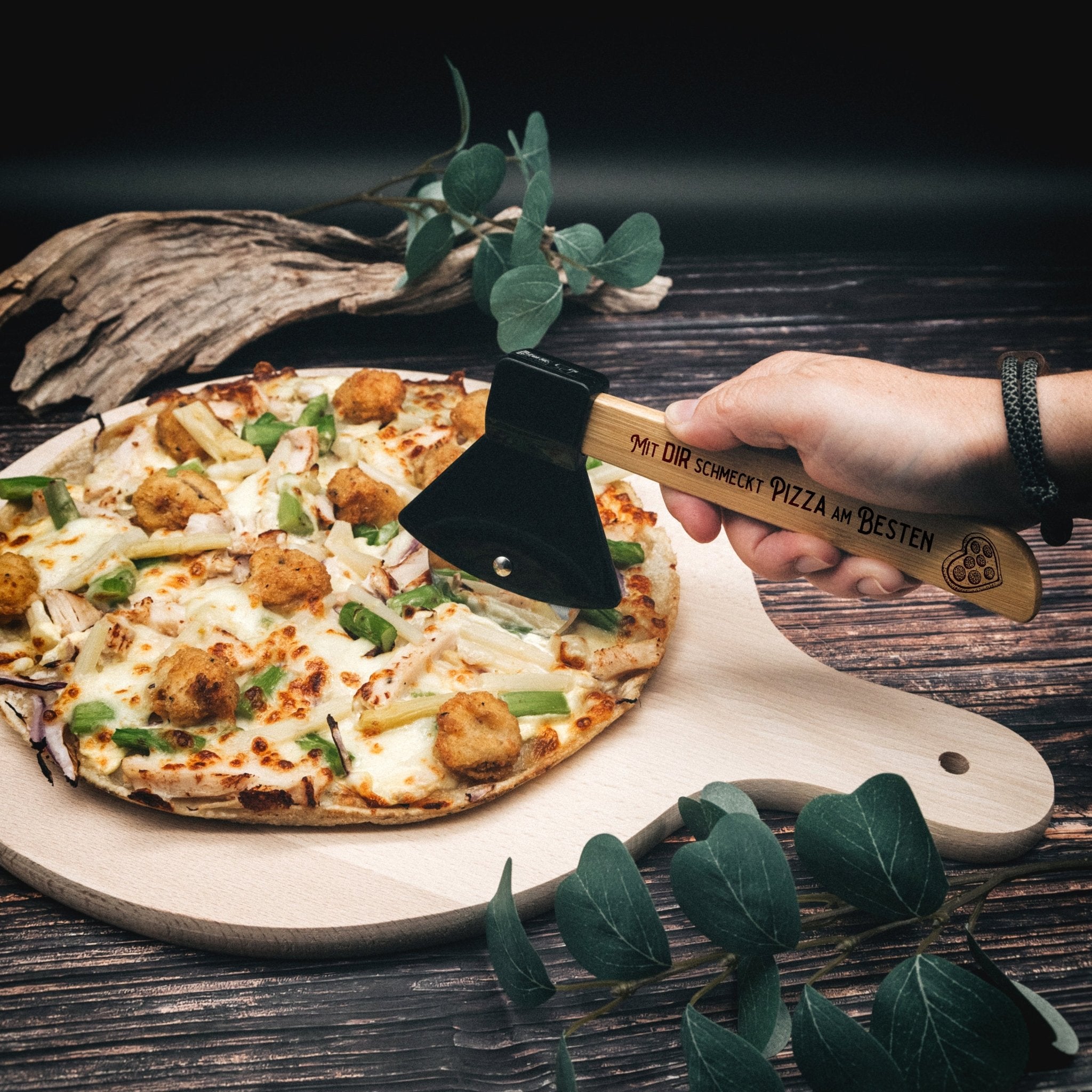 Pizzabeil - Mit dir schmeckt Pizza am Besten - Abenteuernah