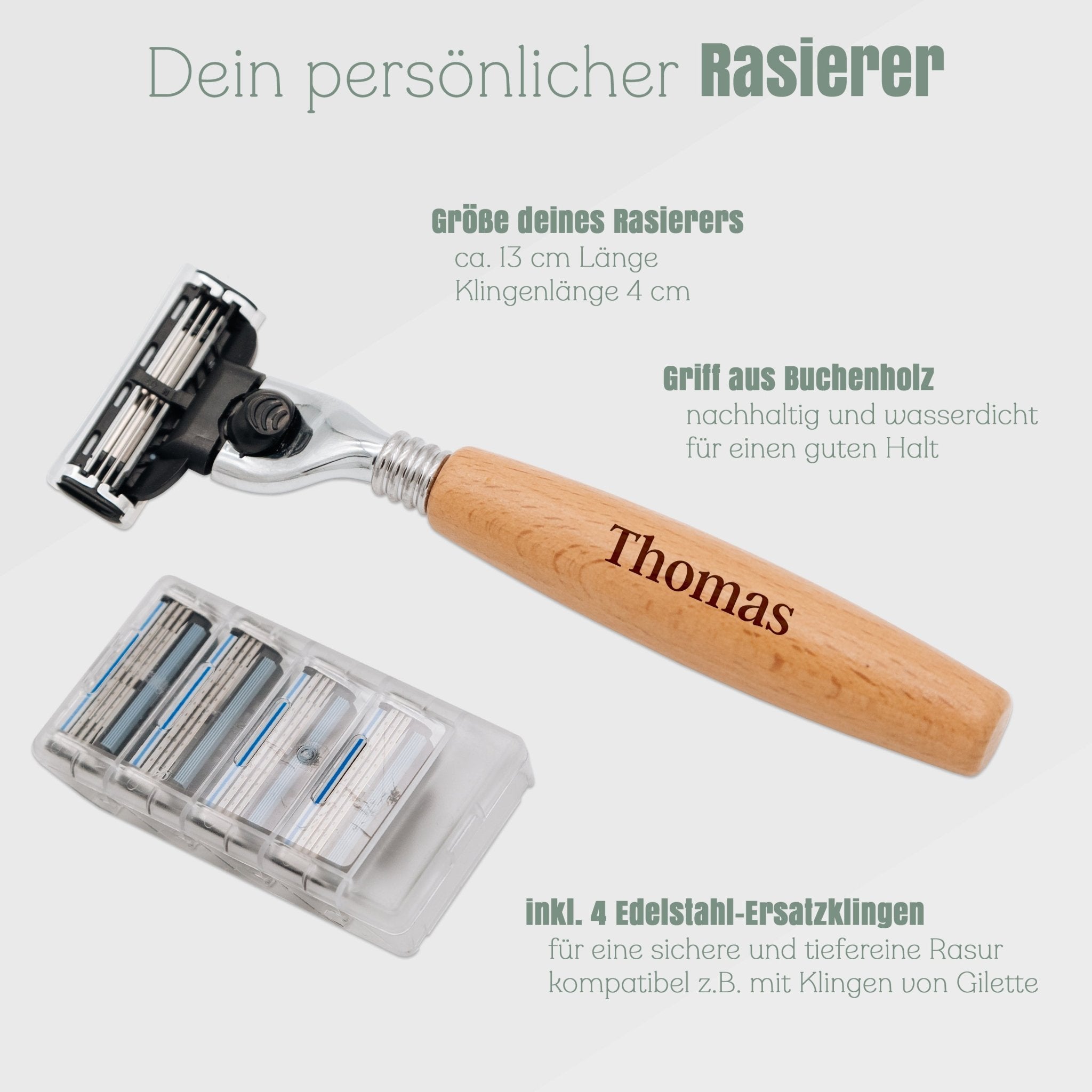 Rasierer - Wunschname - Abenteuernah