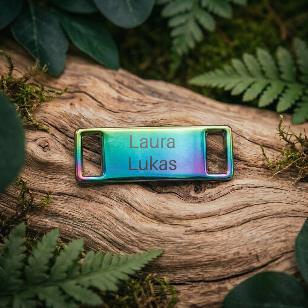 Schnürsenkelanhänger - Lacetag Hochzeit - Abenteuernah