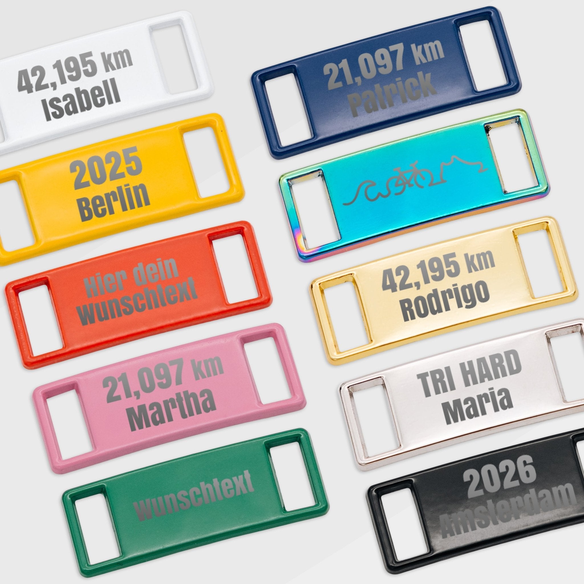 Schnürsenkelanhänger - Lacetag Marathon/Triathlon - Abenteuernah