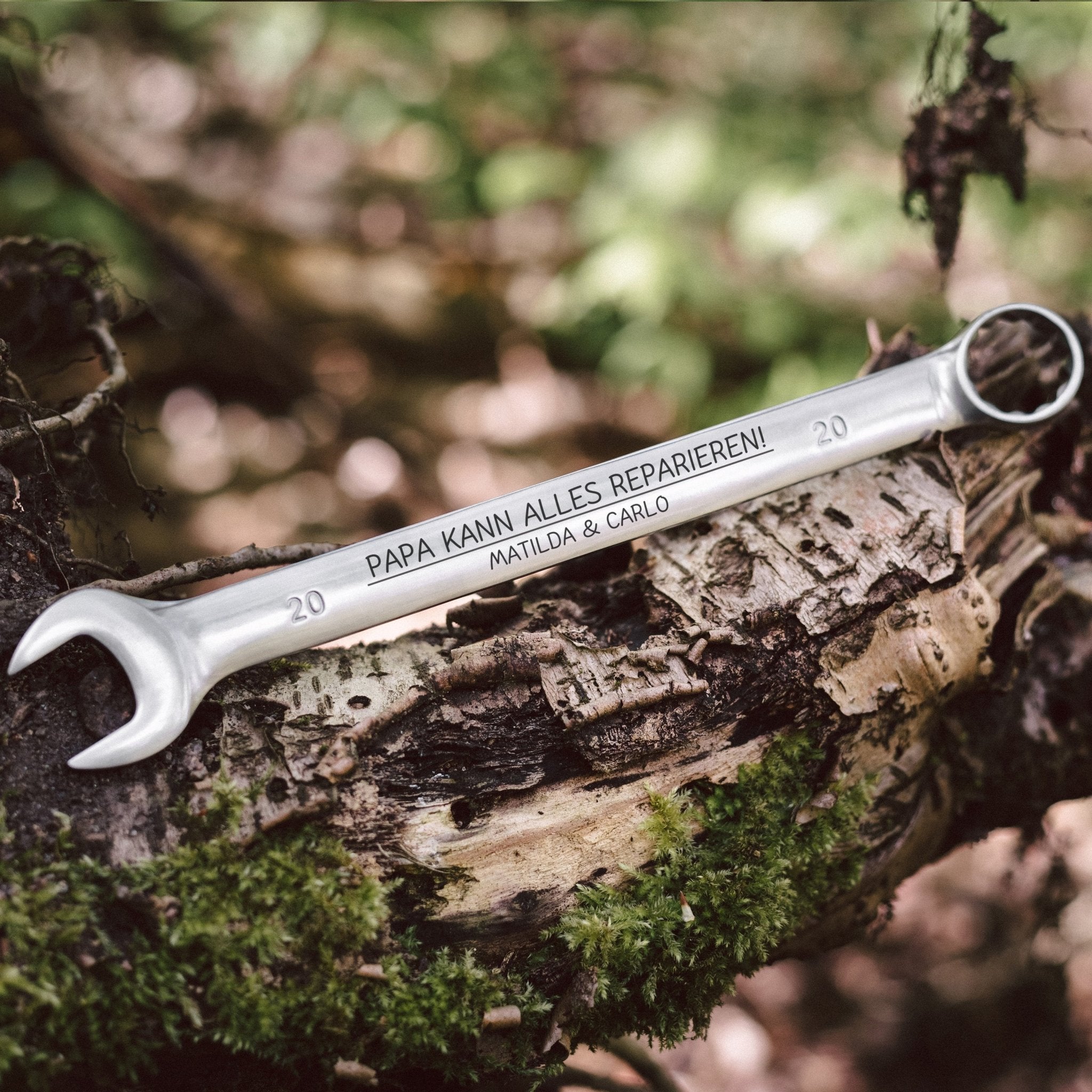 Schraubenschlüssel - Papa kann alles reparieren - Abenteuernah