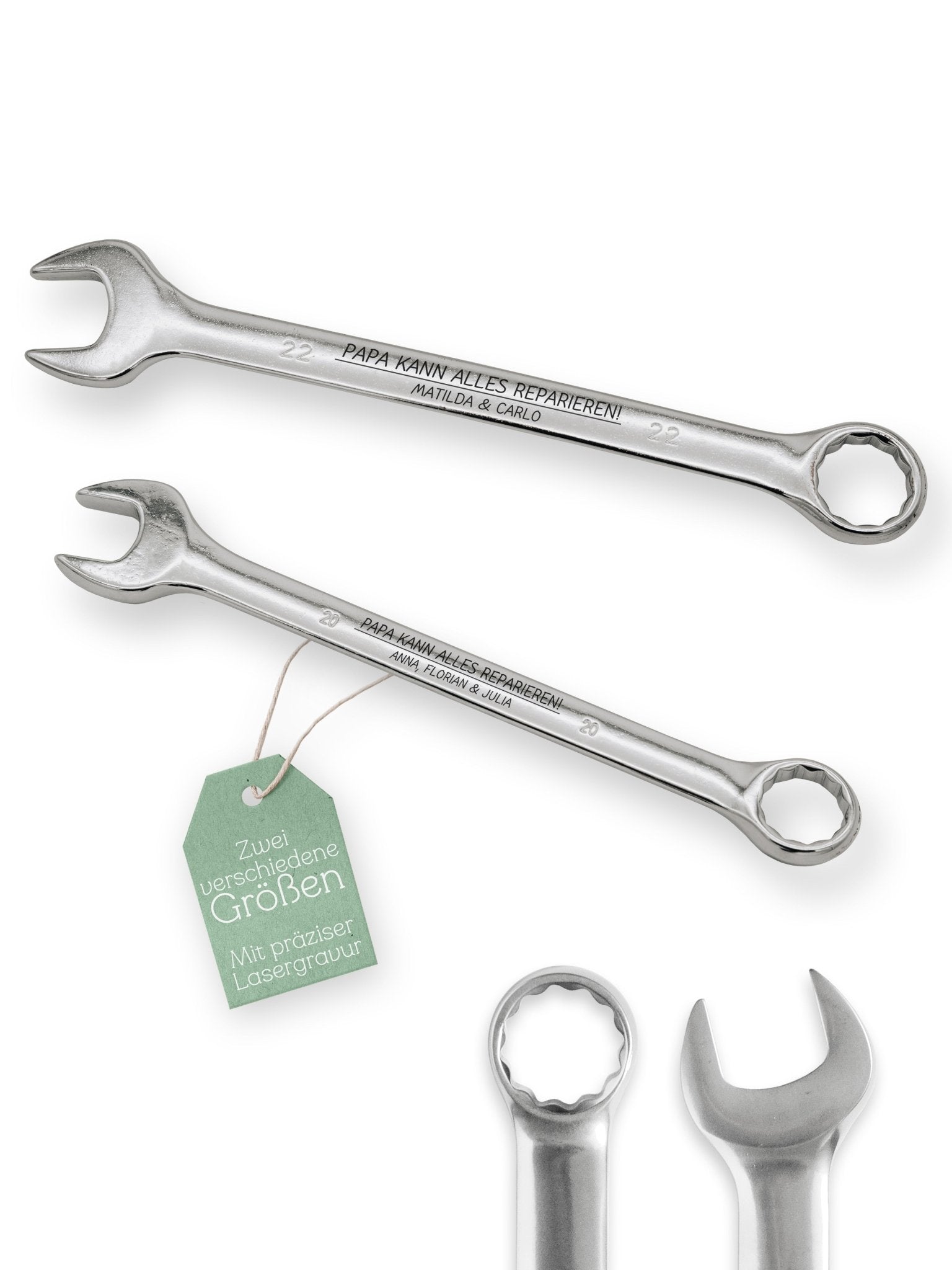 Schraubenschlüssel - Papa kann alles reparieren - Abenteuernah
