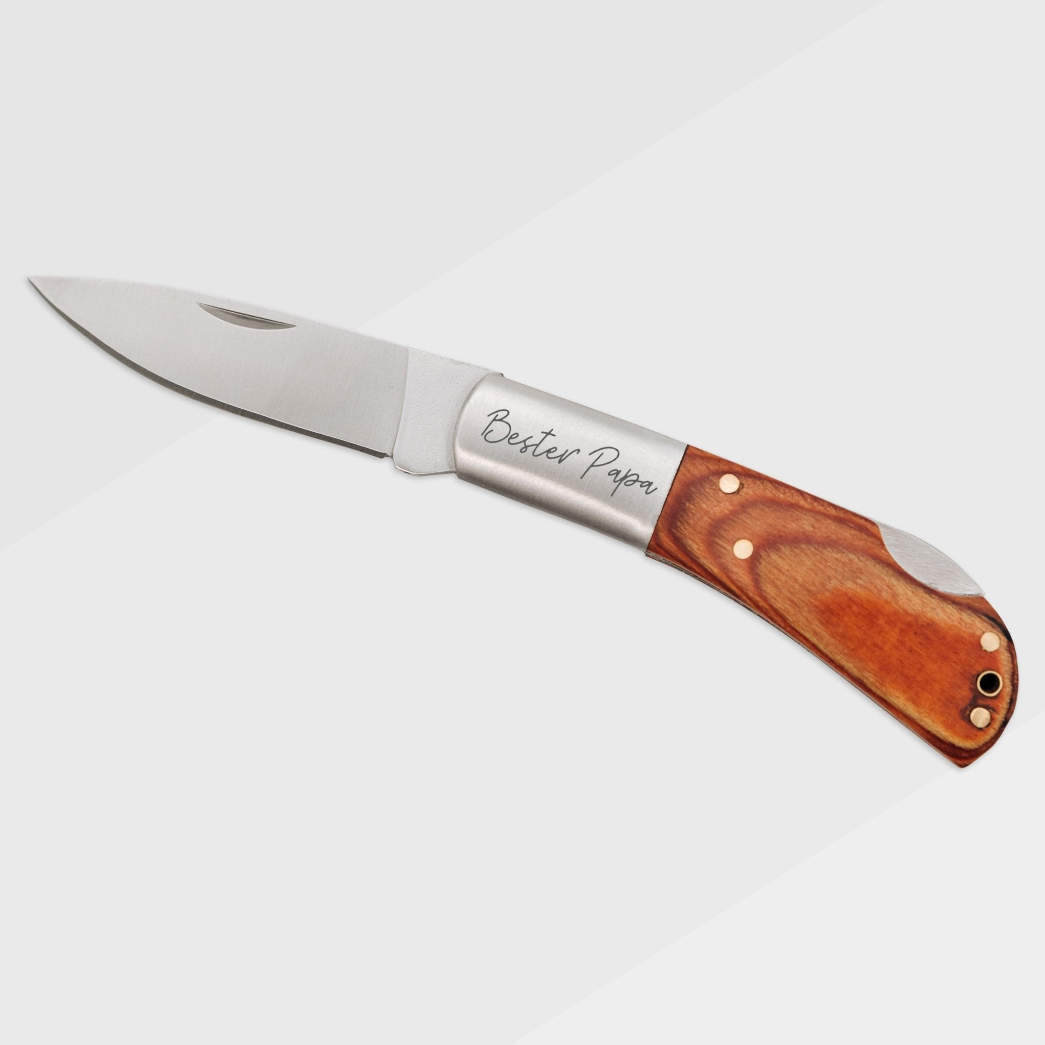 Taschenmesser Holz - Bester Papa - Abenteuernah