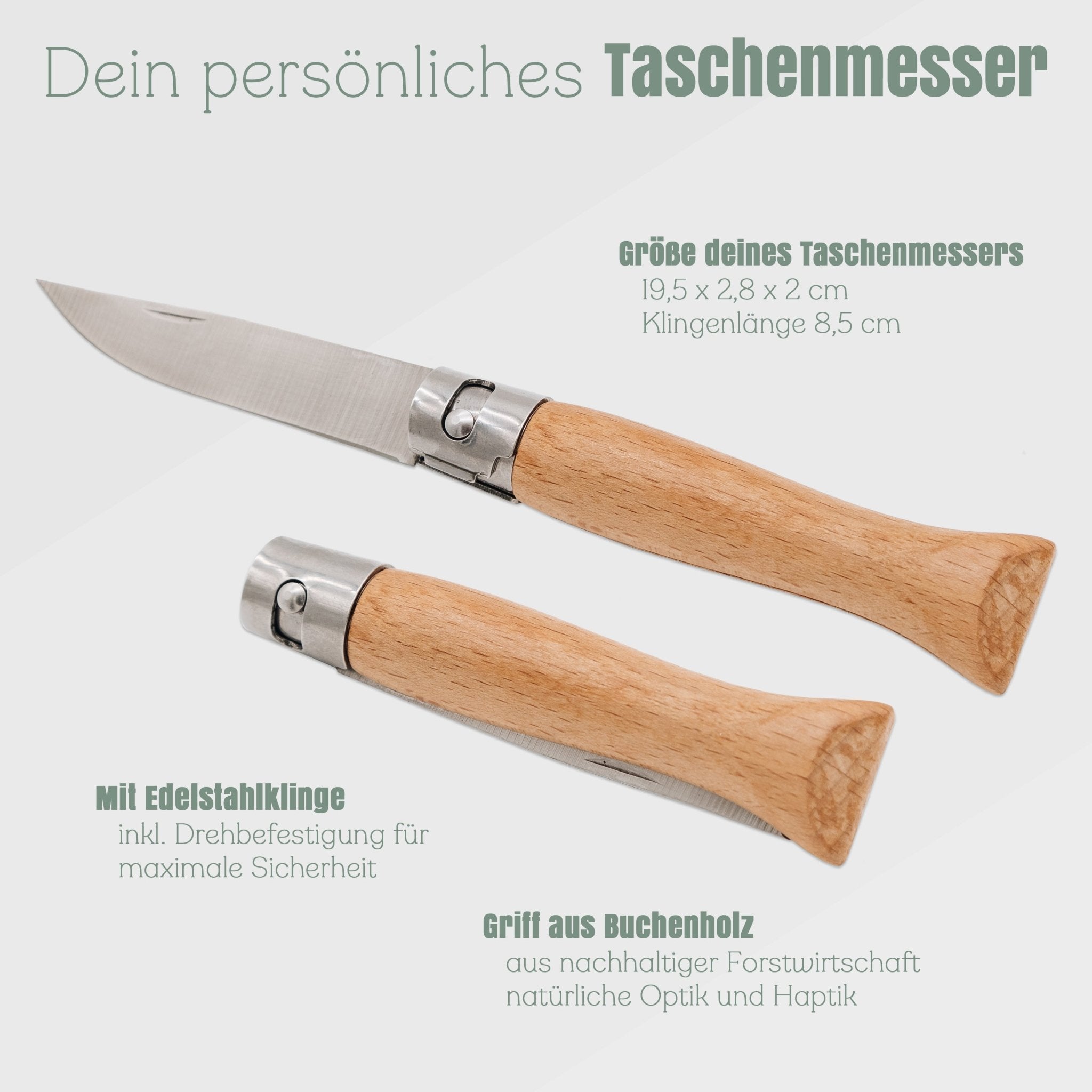 Taschenmesser - Wunschname - Abenteuernah
