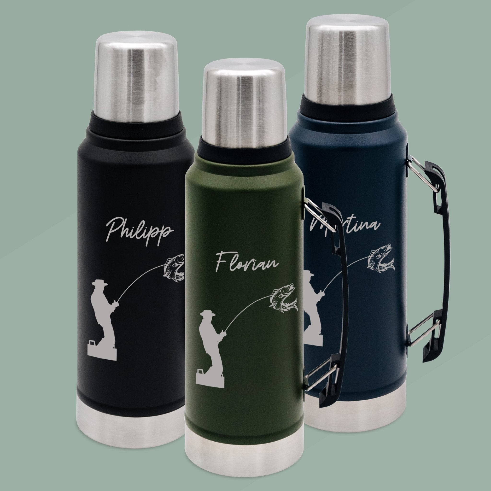 Thermosflasche - Angler - Abenteuernah