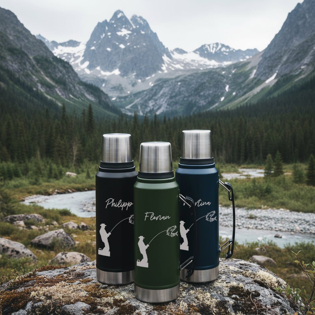 Thermosflasche - Angler - Abenteuernah