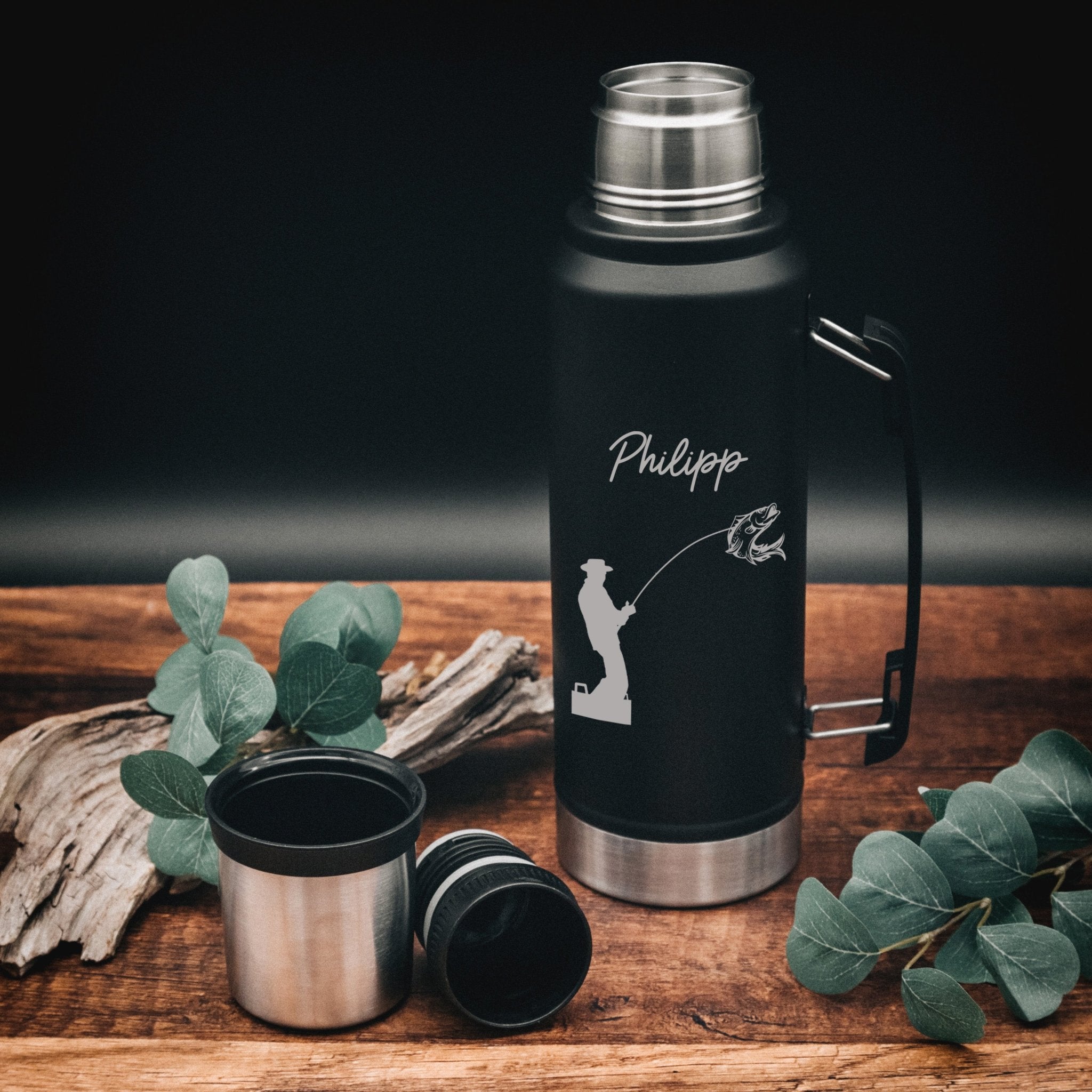 Thermosflasche - Angler - Abenteuernah