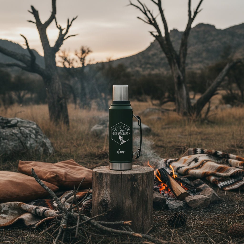 Thermosflasche - Der Berg ruft - Abenteuernah