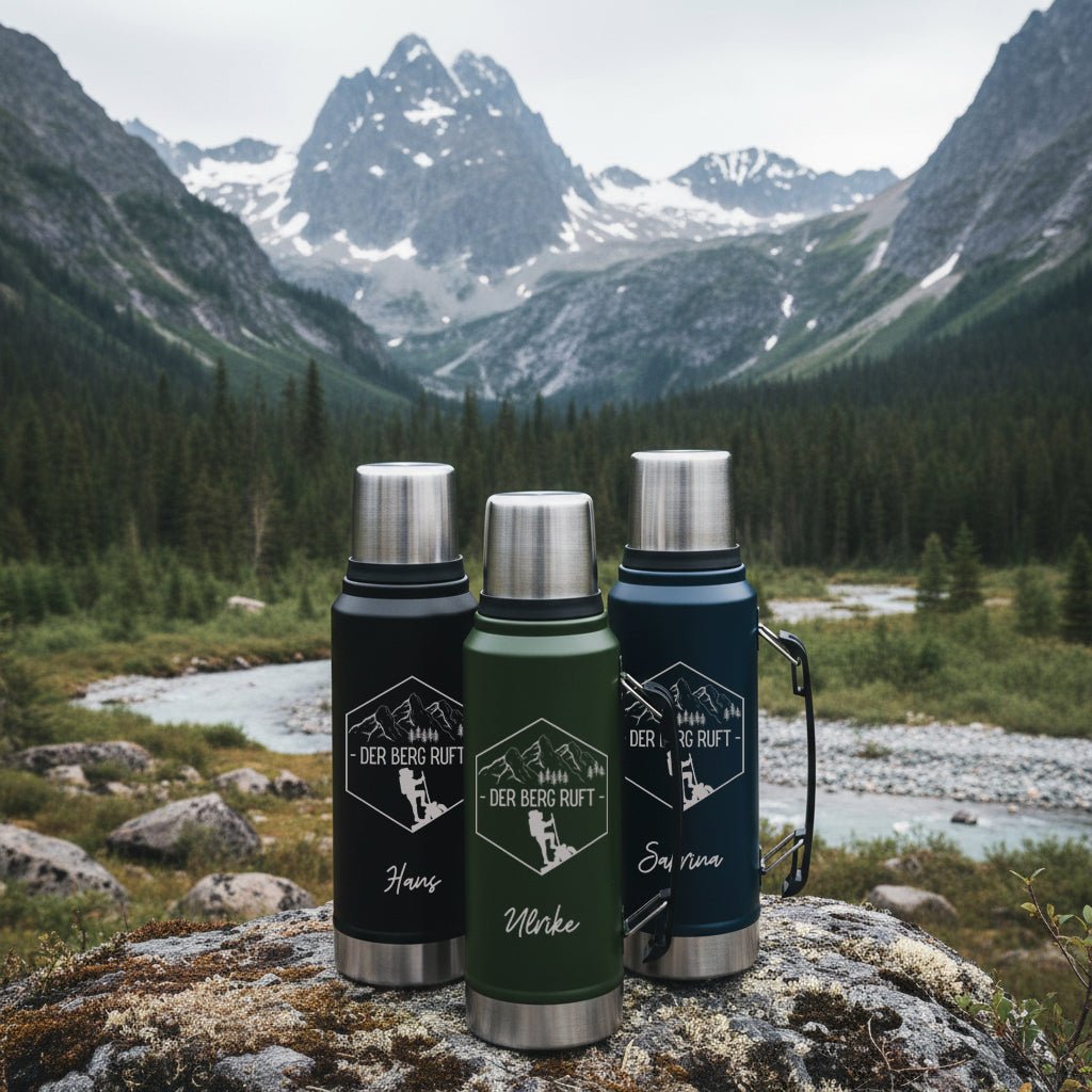 Thermosflasche - Der Berg ruft - Abenteuernah