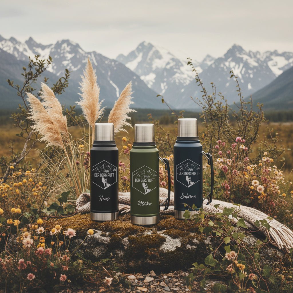 Thermosflasche - Der Berg ruft - Abenteuernah