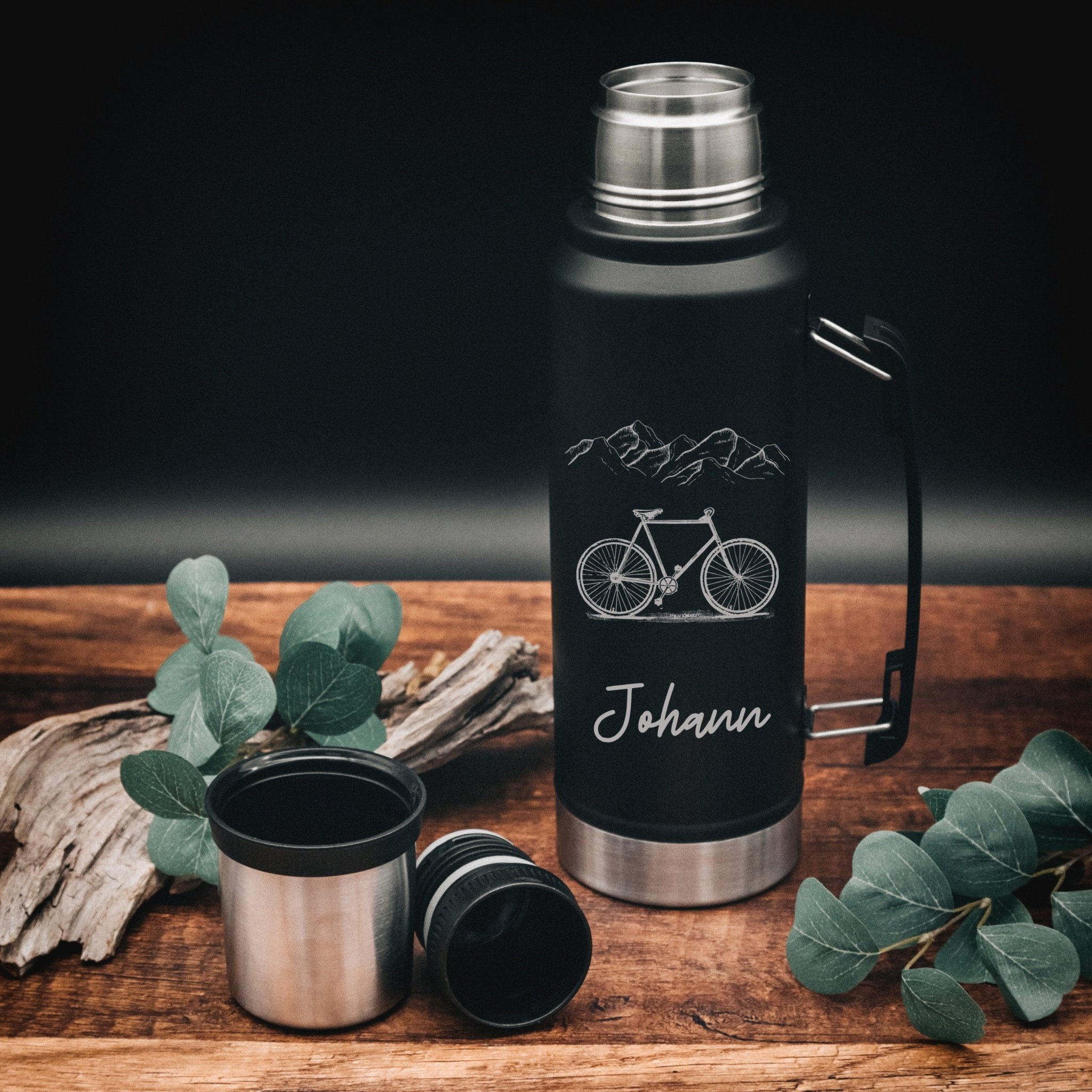 Thermosflasche - Fahrrad - Abenteuernah