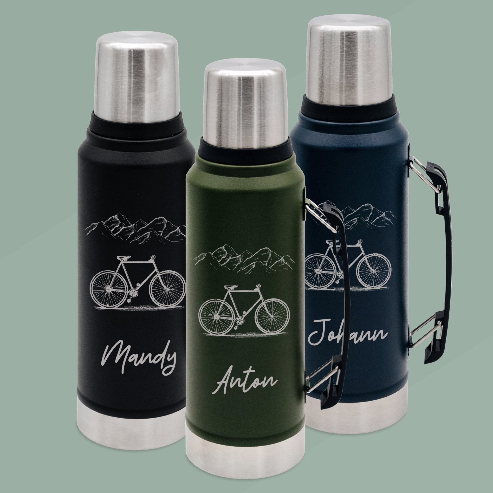 Thermosflasche - Fahrrad - Abenteuernah