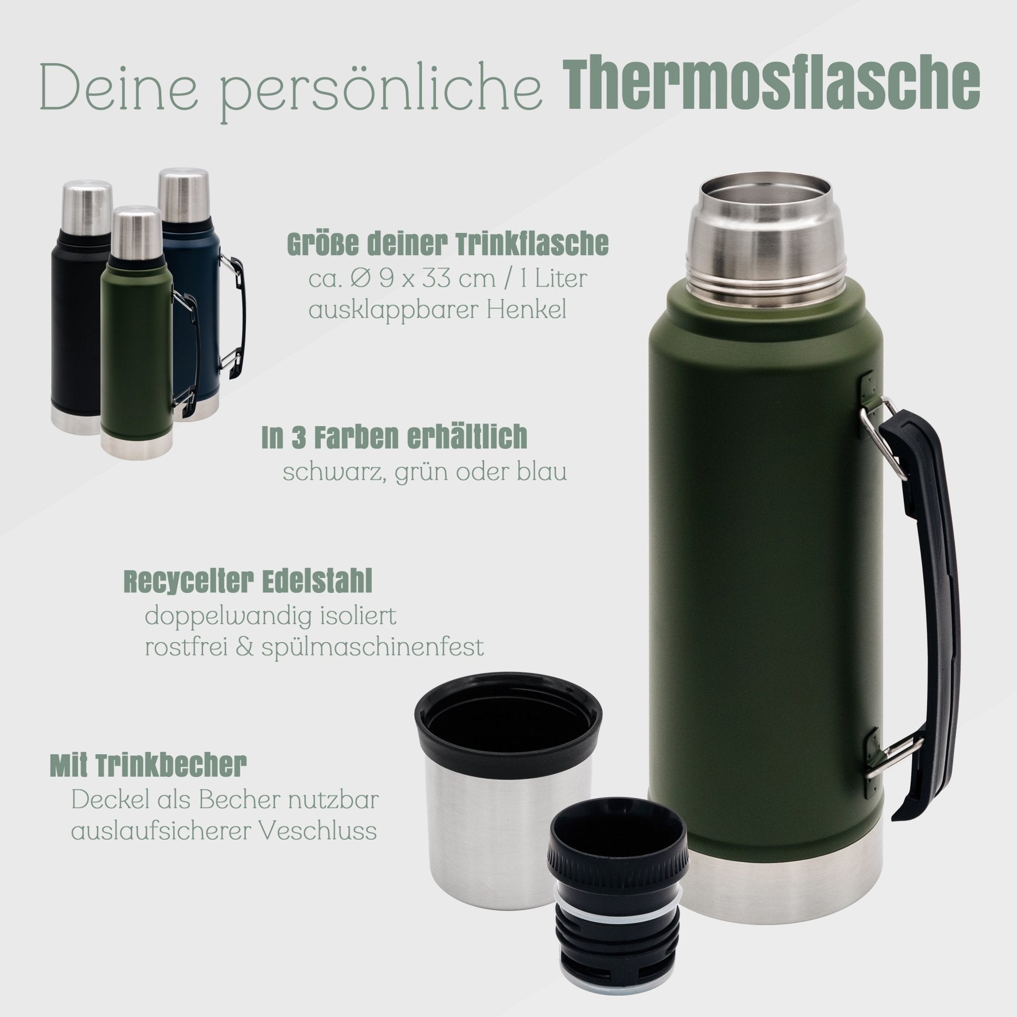 Thermosflasche - Fahrrad - Abenteuernah