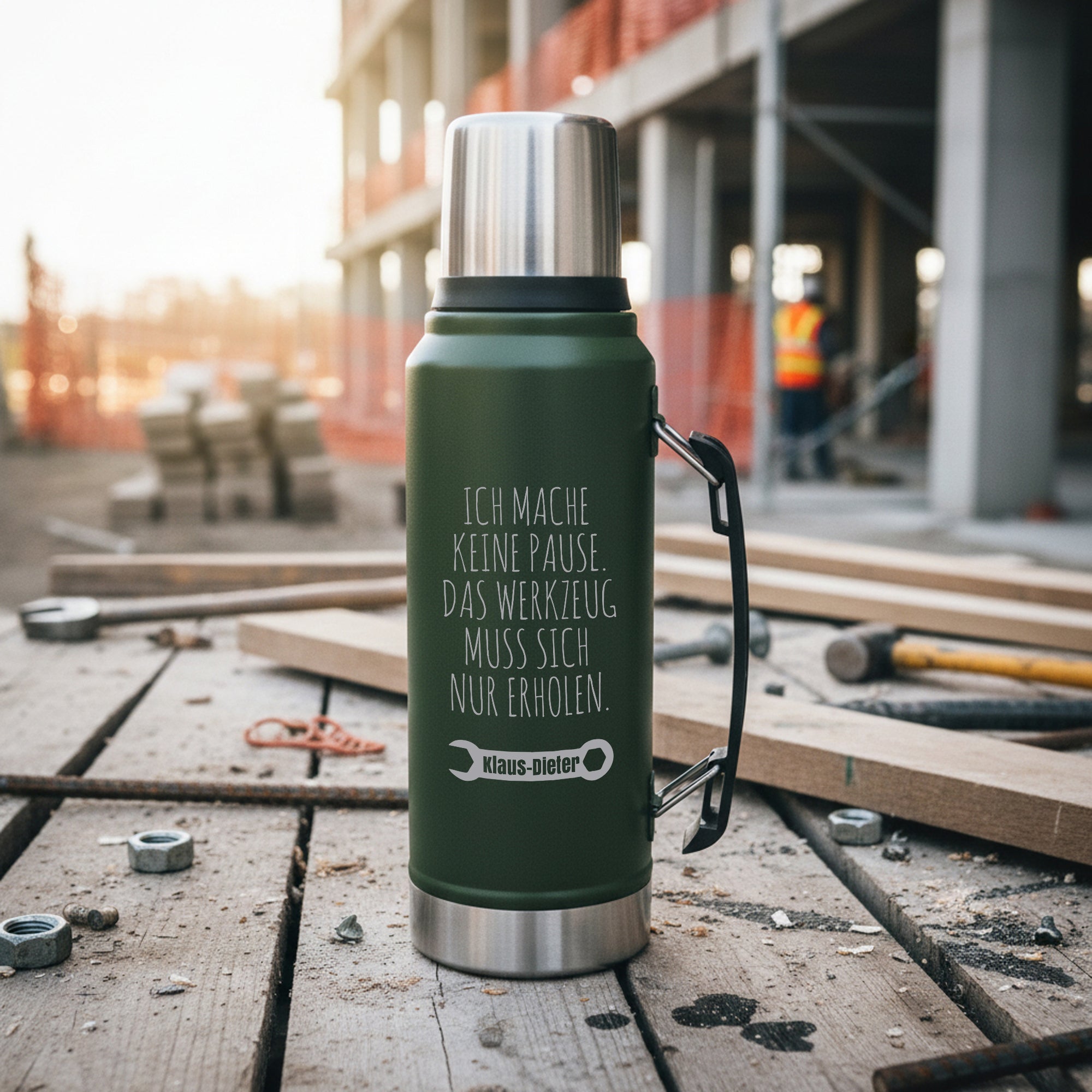 Thermosflasche - Werkzeugpause - Abenteuernah
