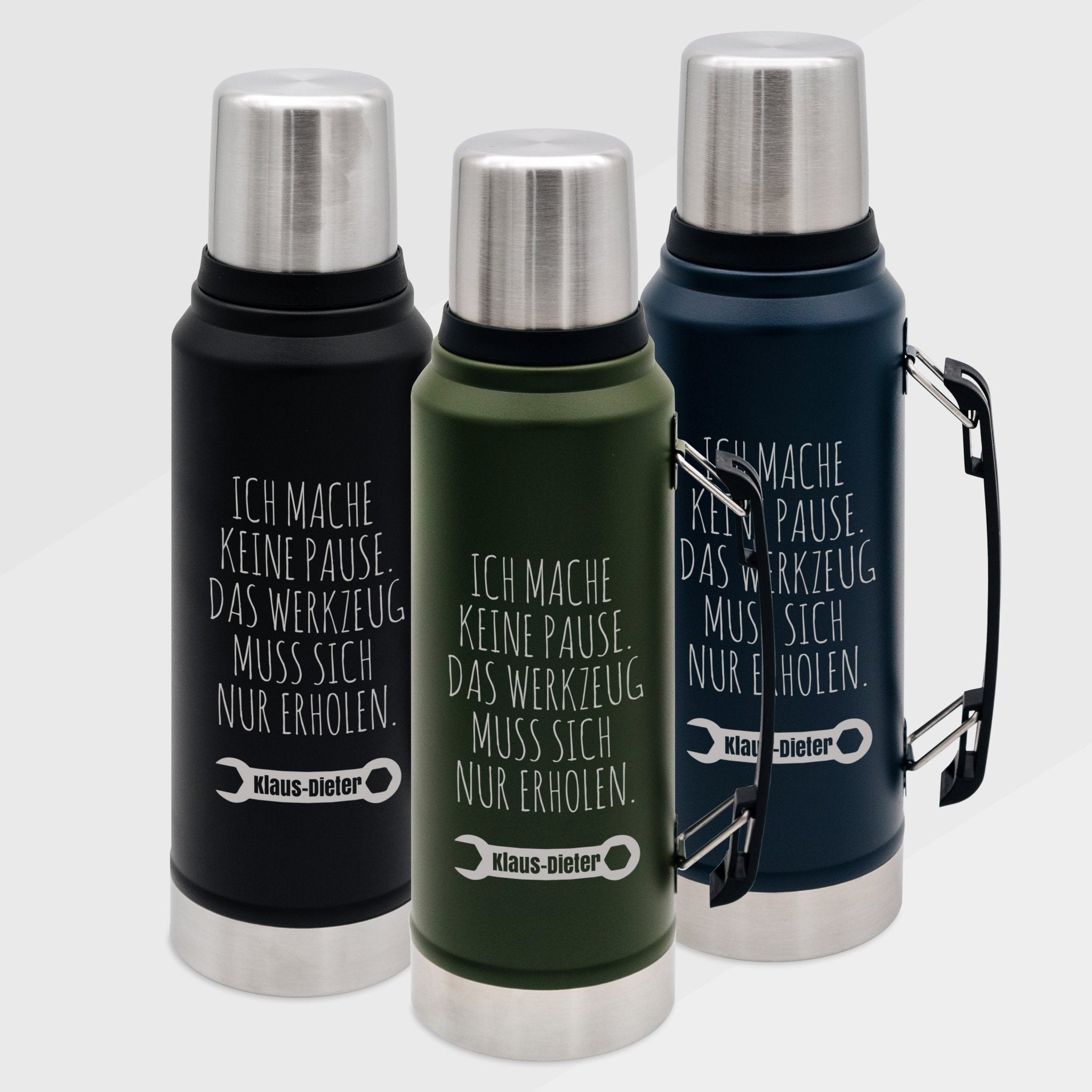 Thermosflasche - Werkzeugpause - Abenteuernah