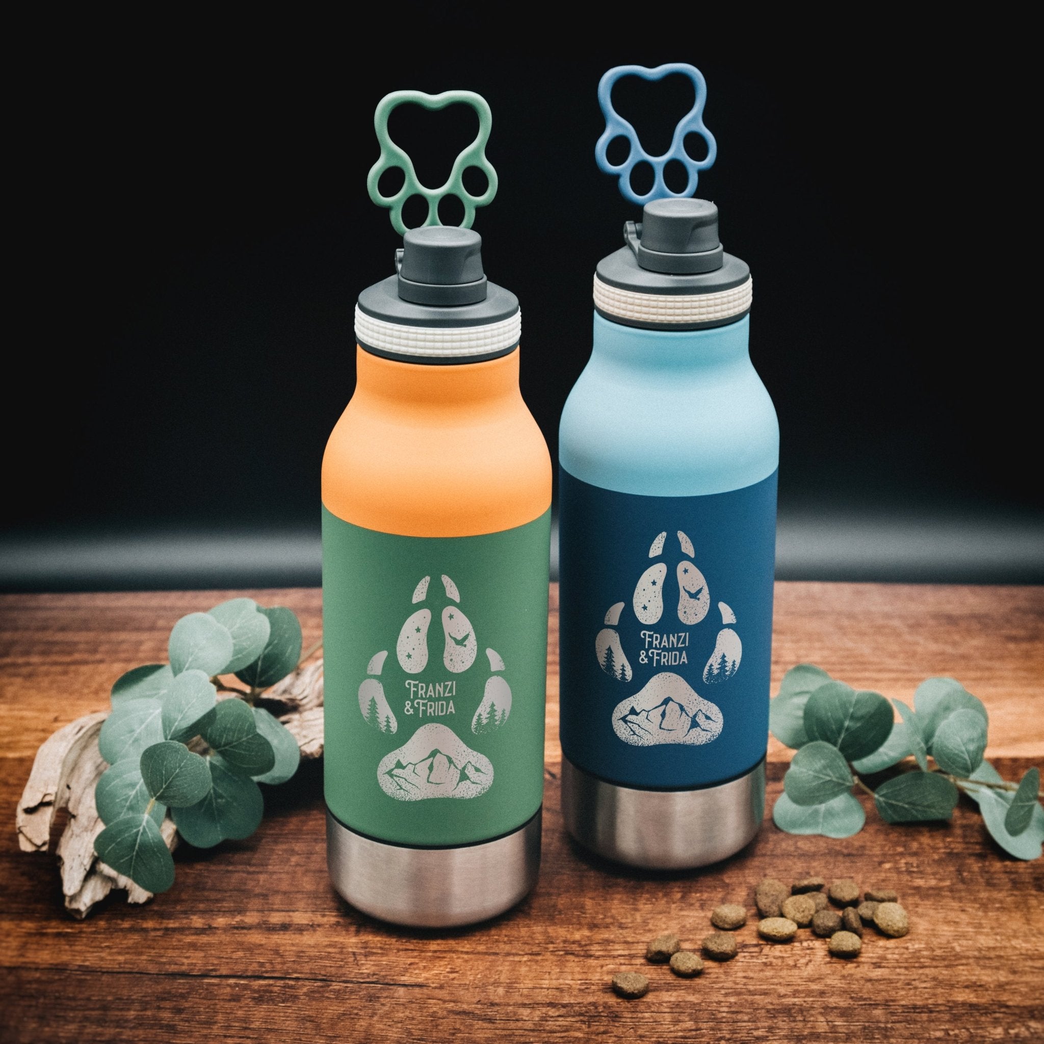 Trinkflasche Buddy - Hundepfote - Abenteuernah