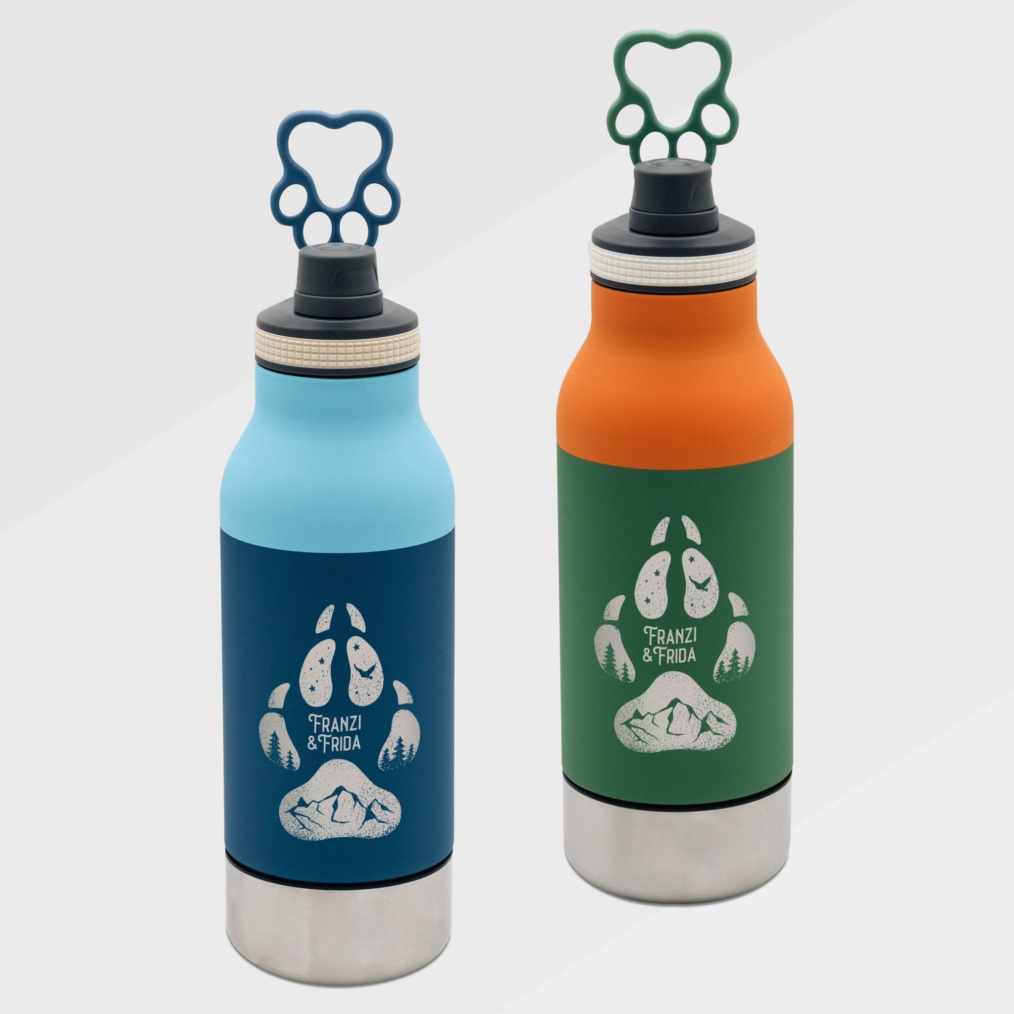 Trinkflasche Buddy - Hundepfote - Abenteuernah