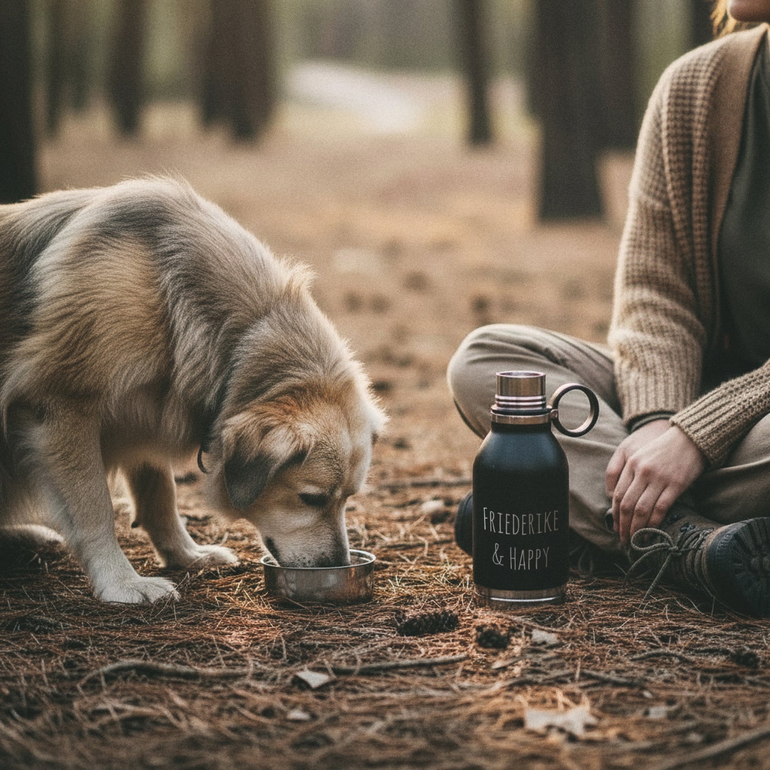 Trinkflasche Buddy klein - Wunschnamen - Abenteuernah