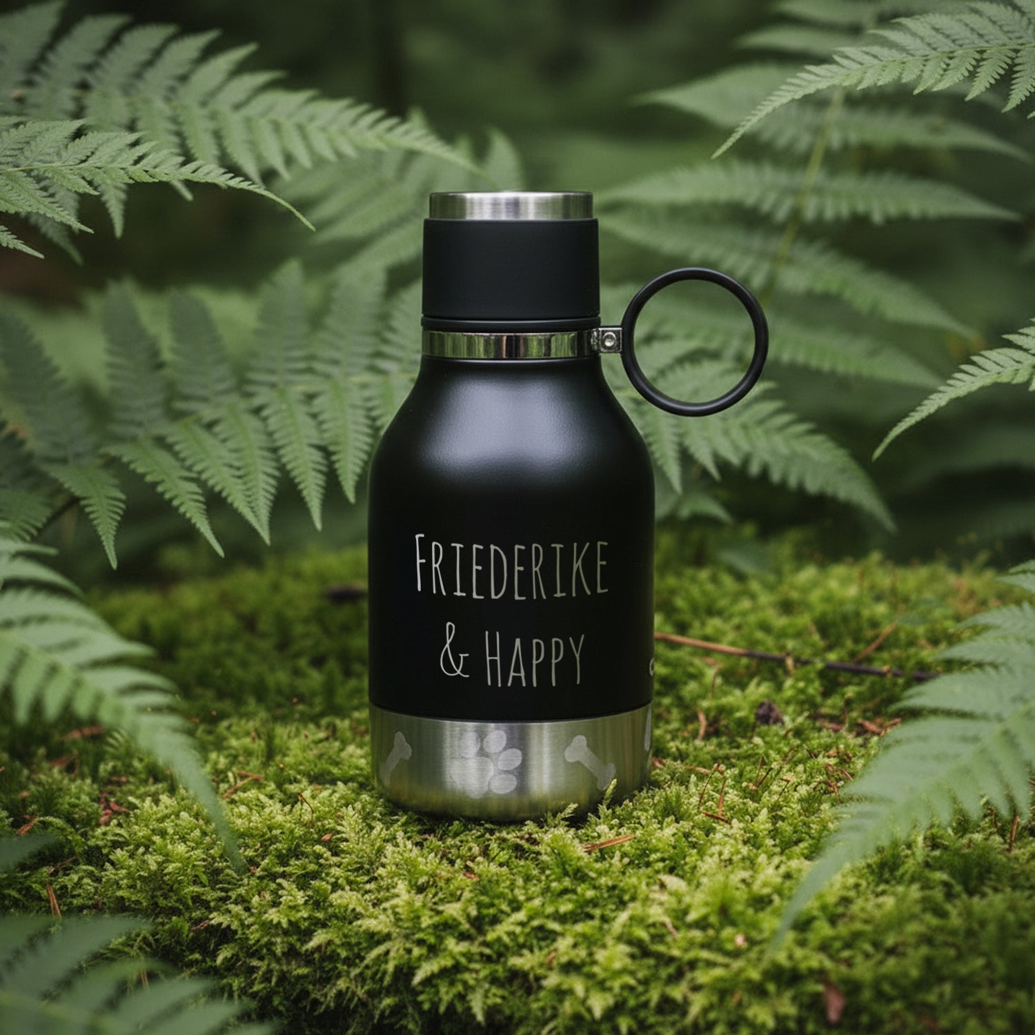 Trinkflasche Buddy klein - Wunschnamen - Abenteuernah