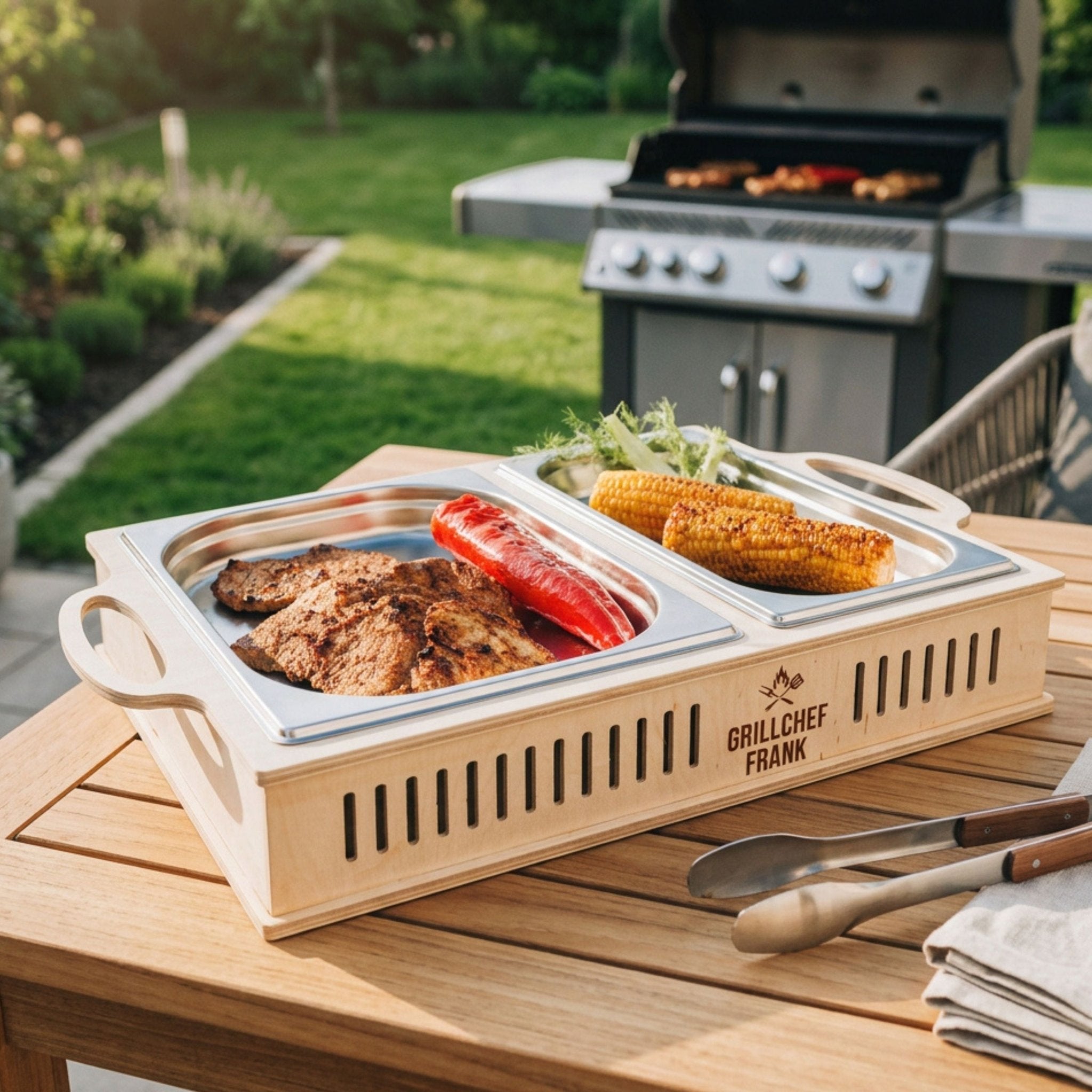 Warmhalteplatte - Grillchef - Abenteuernah