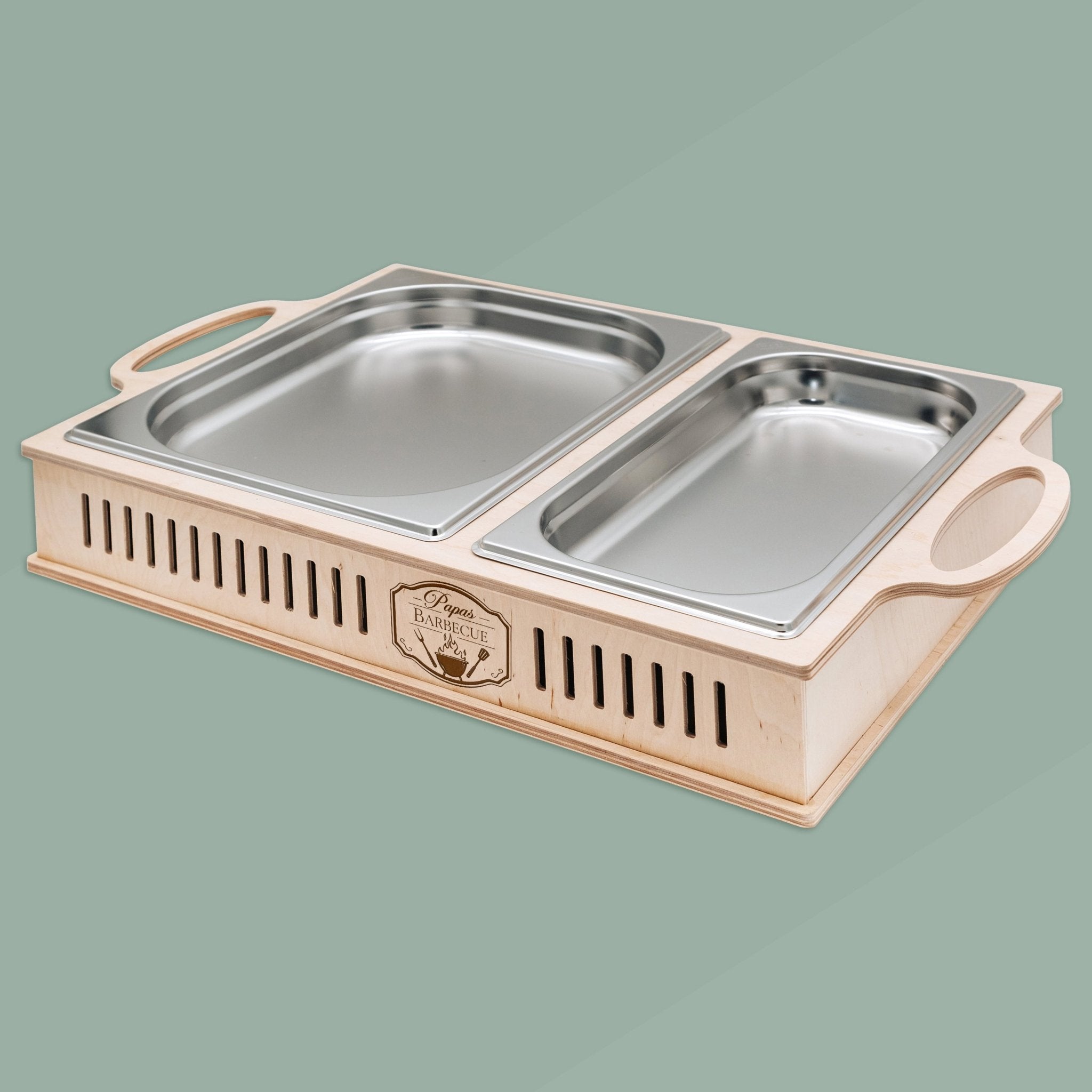Warmhalteplatte - Papas Barbecue - Abenteuernah