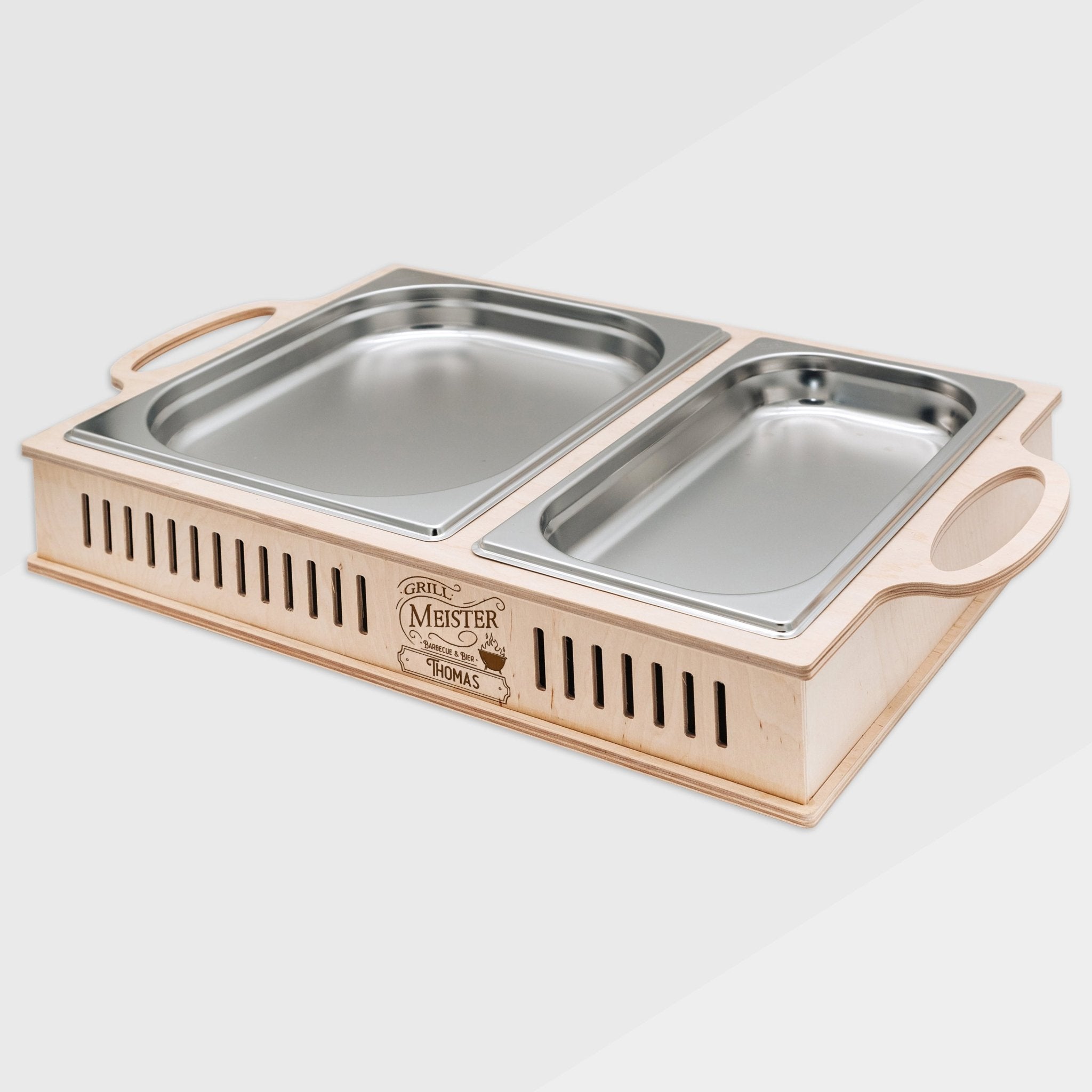 Warmhalteplatte - Vintage Grillmeister - Abenteuernah