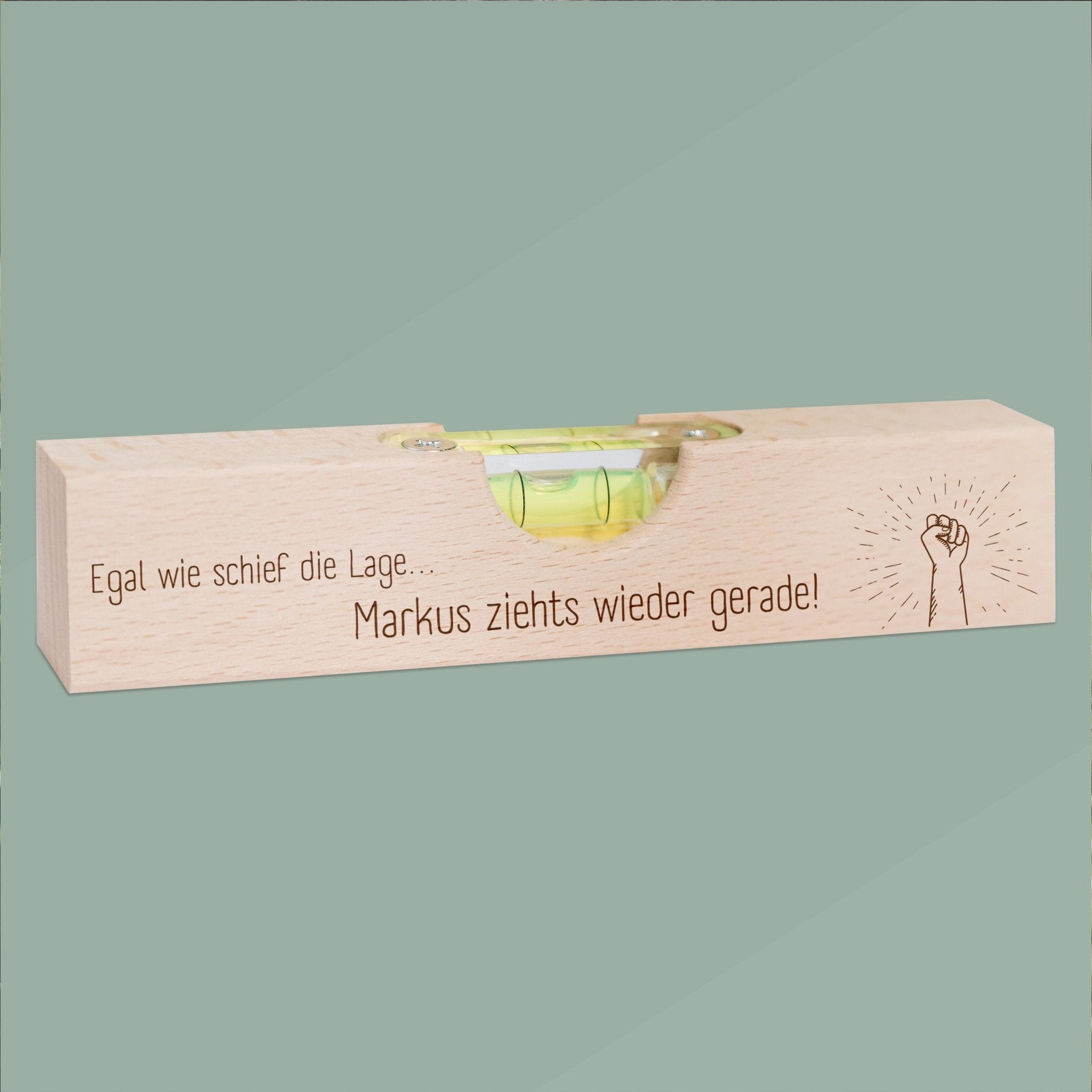 Wasserwaage Holz - Egal wie schief die Lage - Abenteuernah