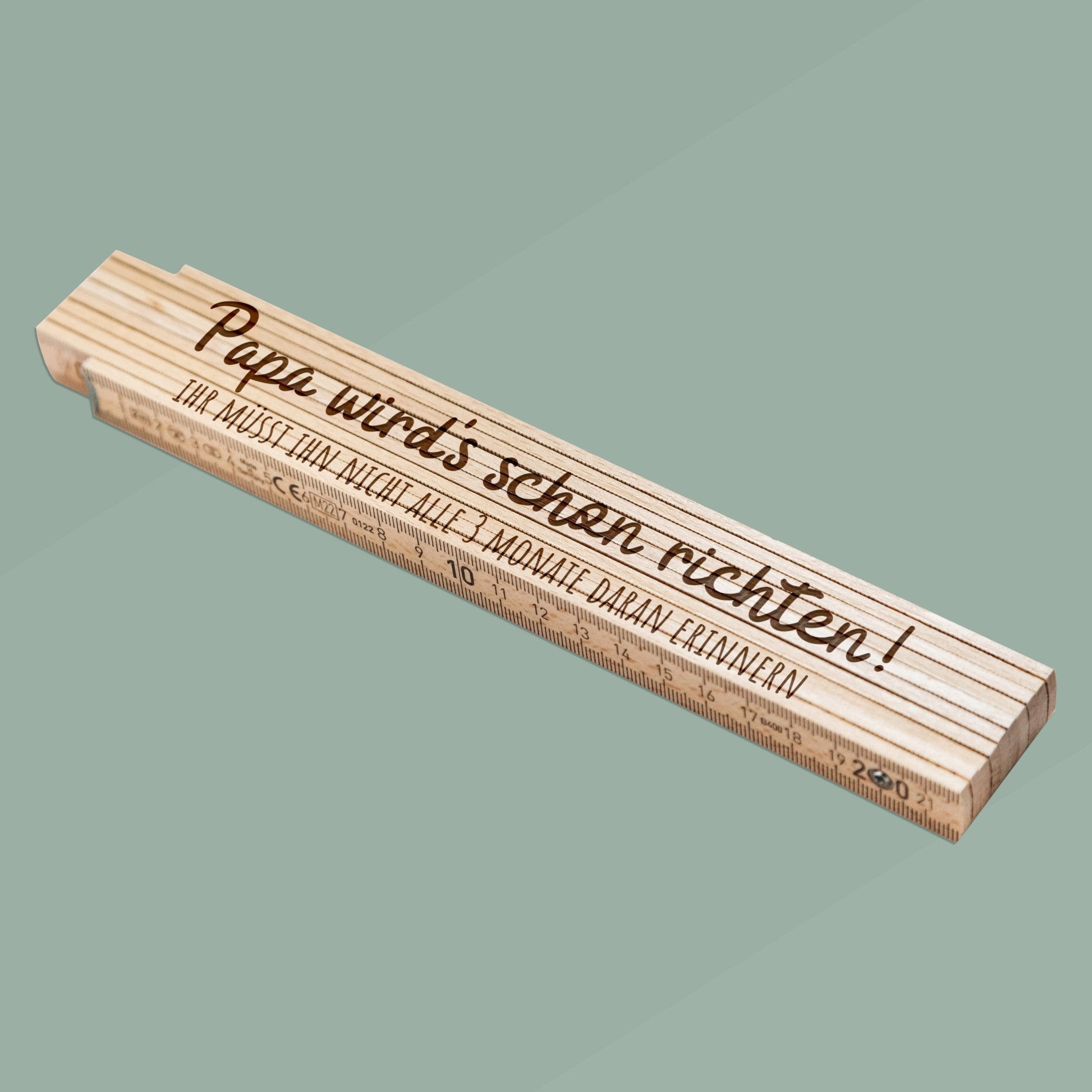 Zollstock - Papa wird's schon richten - Abenteuernah