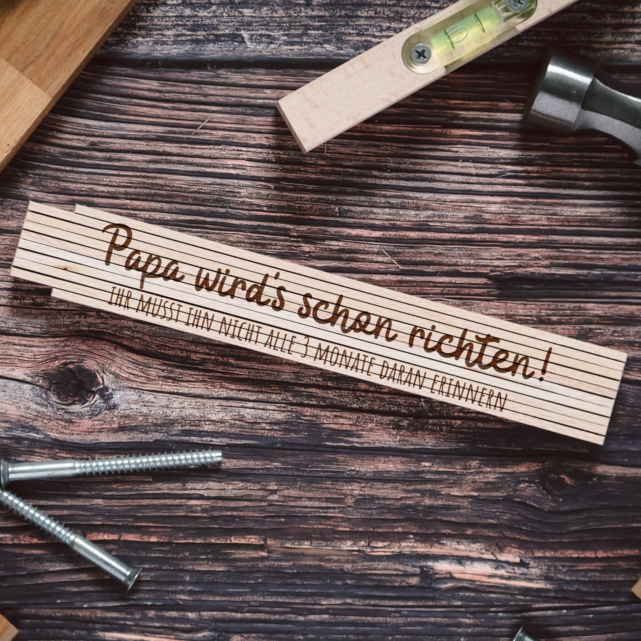 Zollstock - Papa wird's schon richten - Abenteuernah