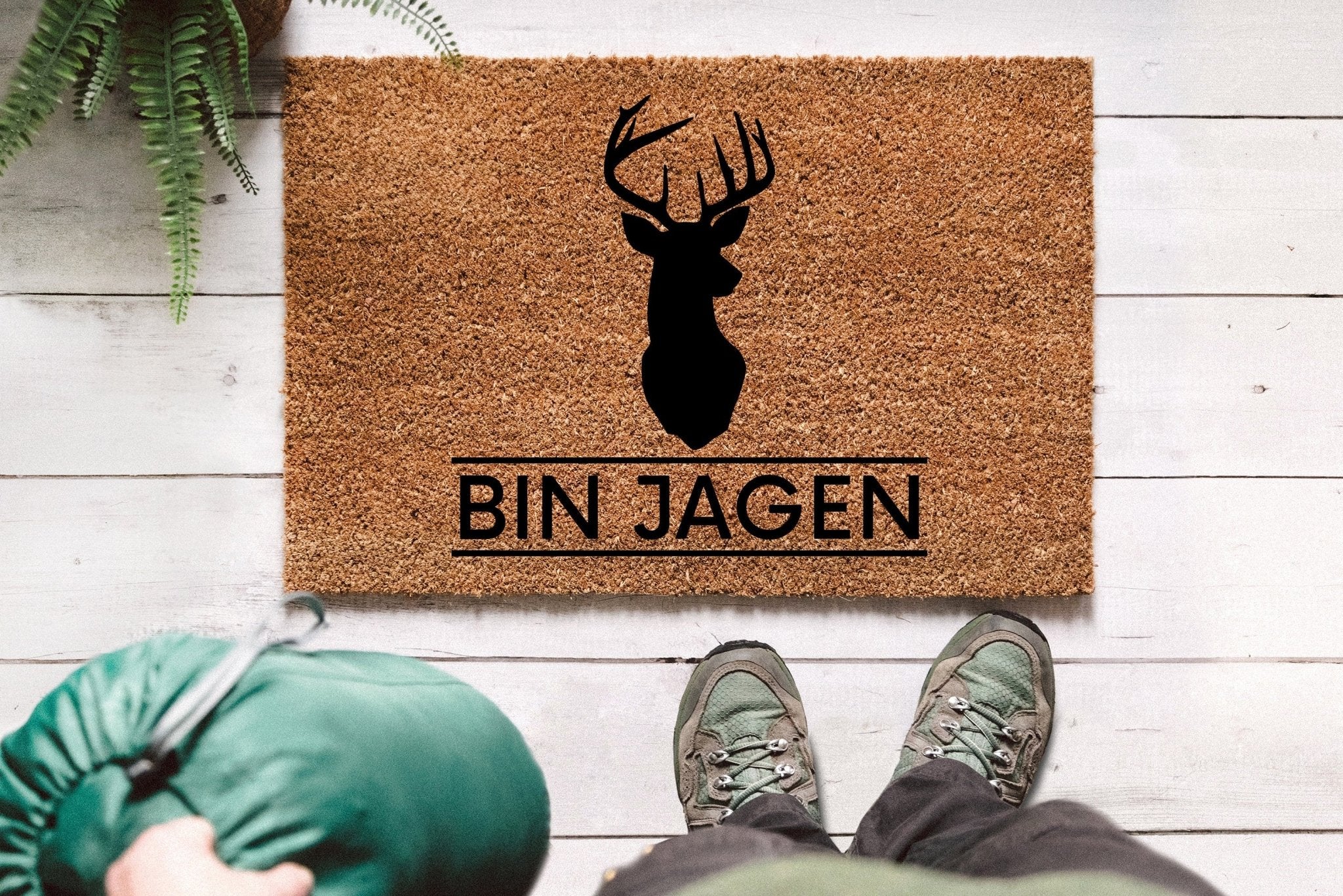 Kokos Fußmatte - Bin Jagen - Abenteuernah