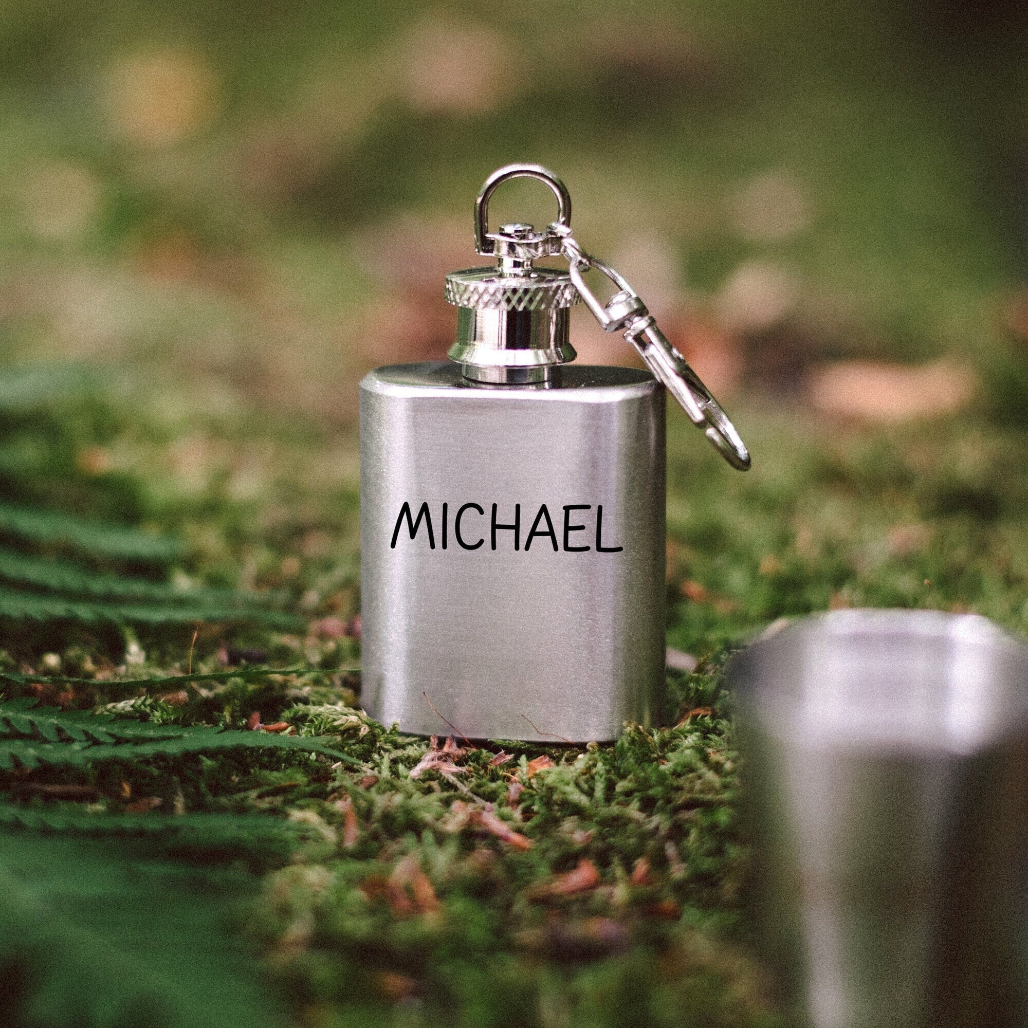 Mini Flachmann - Schlüsselanhänger - Name - Abenteuernah