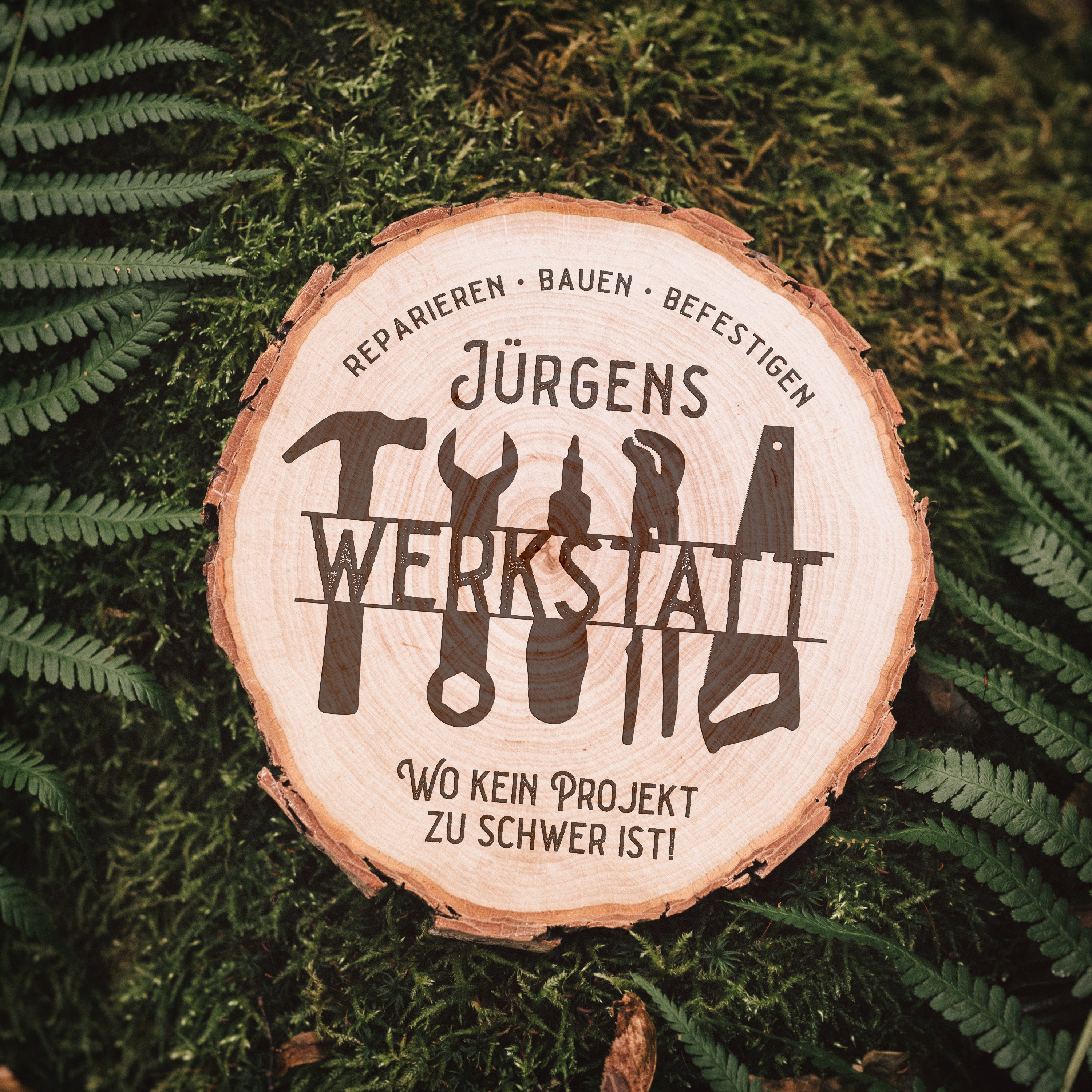 Baumscheibe - Werkstatt oder Gartenhaus