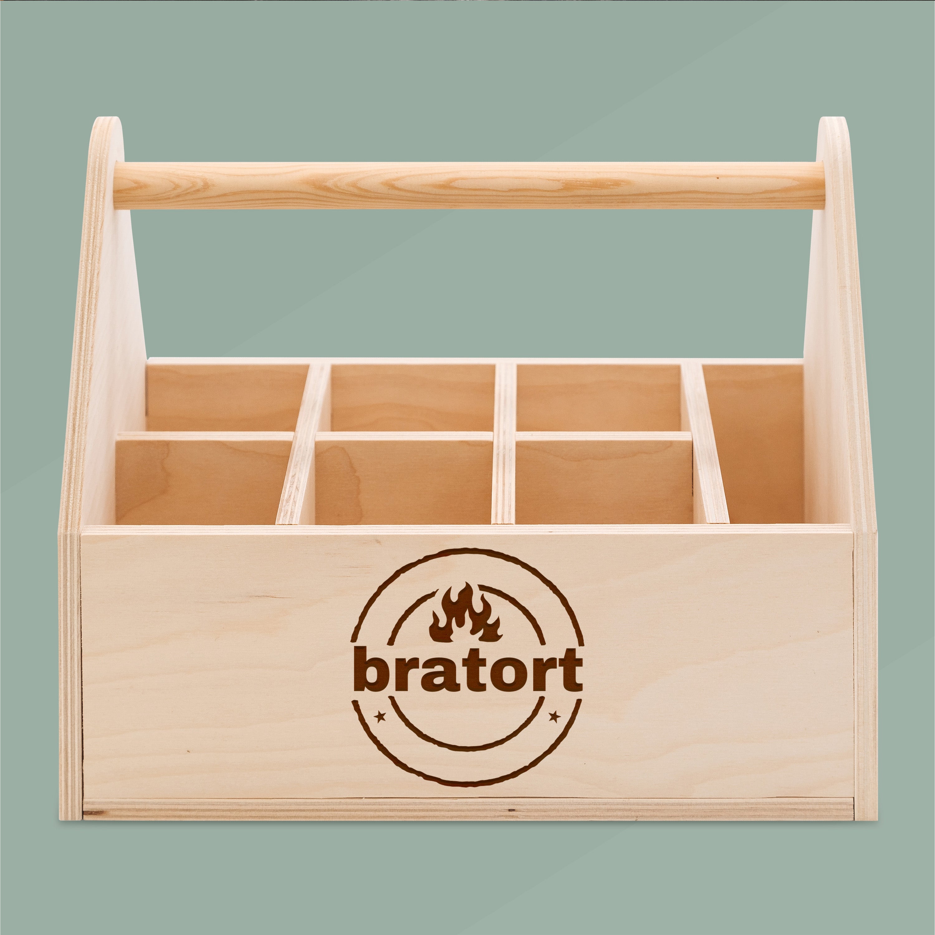 Grill-Caddy aus Holz - bratort