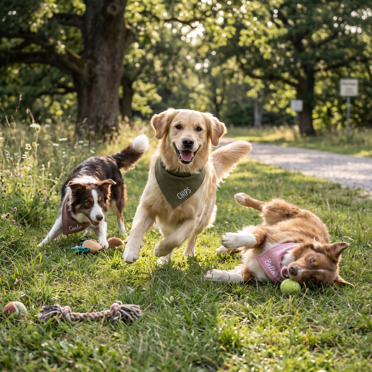 Hundehalstuch personalisiert