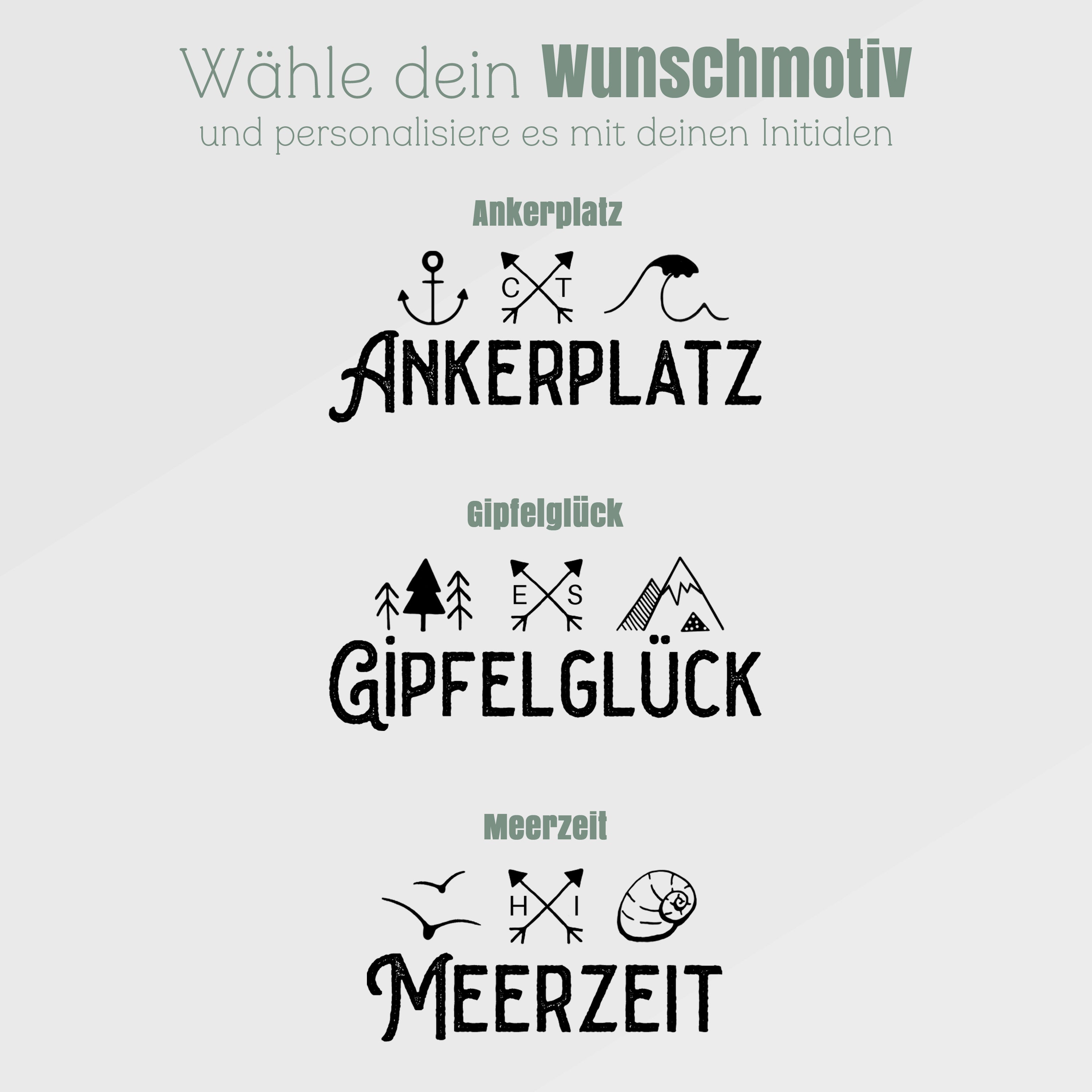 Notizbuch Holz - Reise