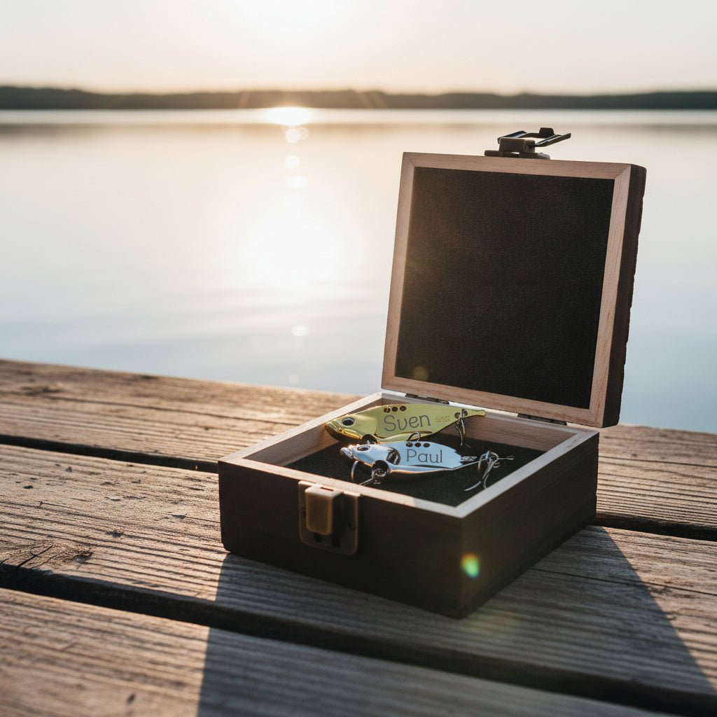 Angelbox mit Haken - Köderbox - Abenteuernah