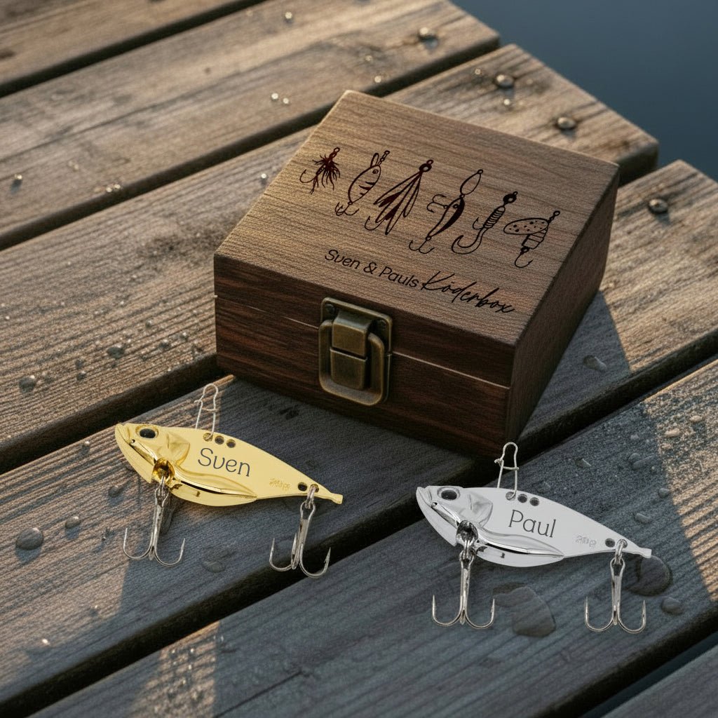 Angelbox mit Haken - Köderbox - Abenteuernah