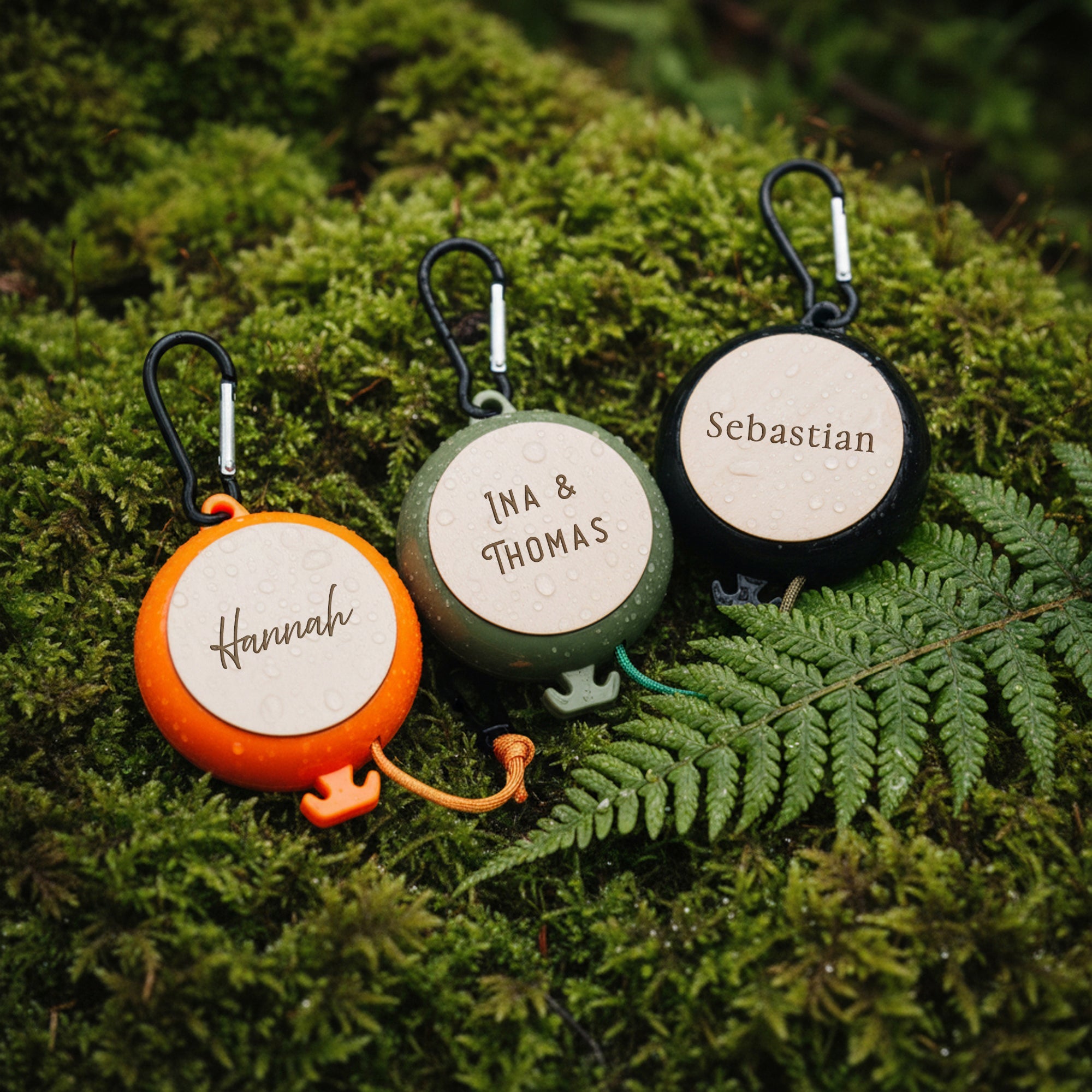 Ausziehbare Wäscheleine mit Wunschname - Abenteuernah