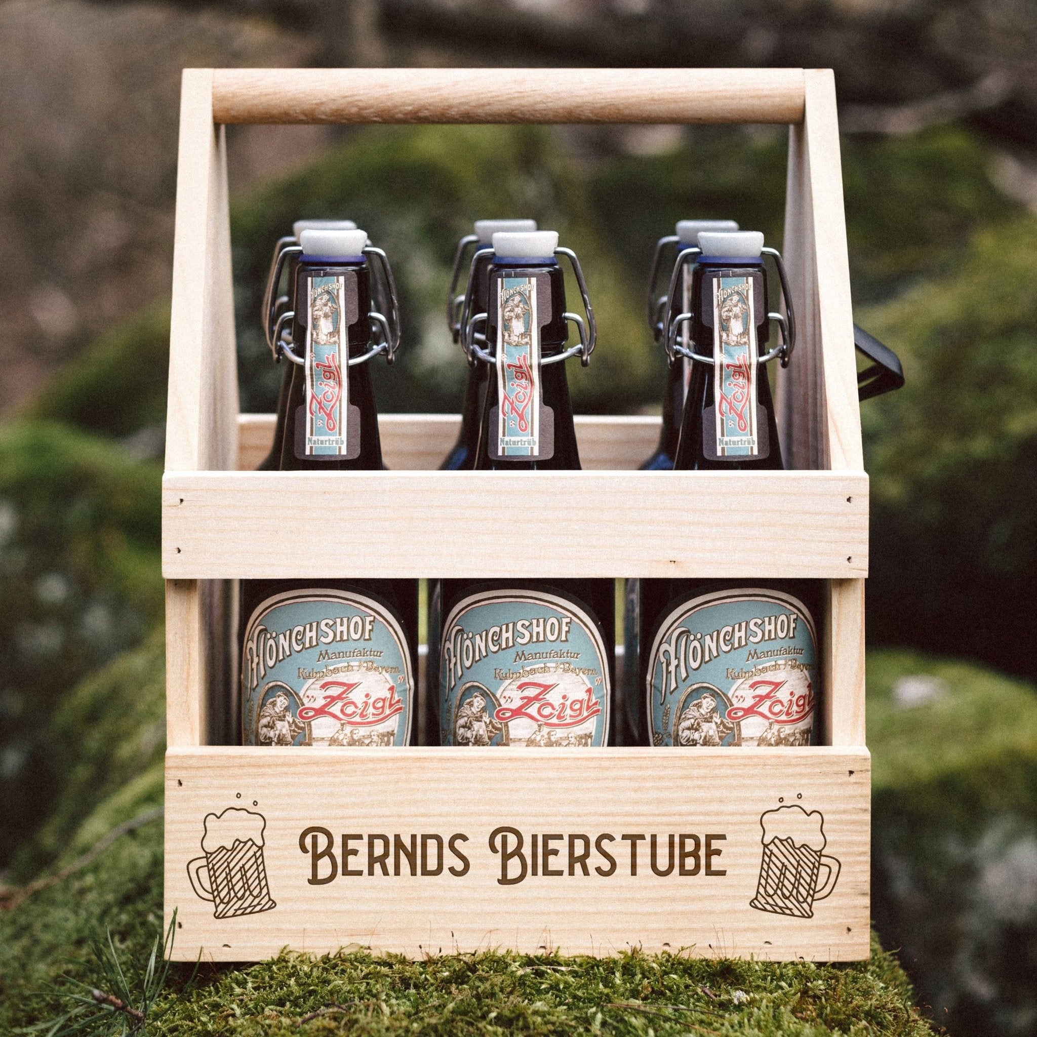 Bierträger Holz - Bierstube - Abenteuernah