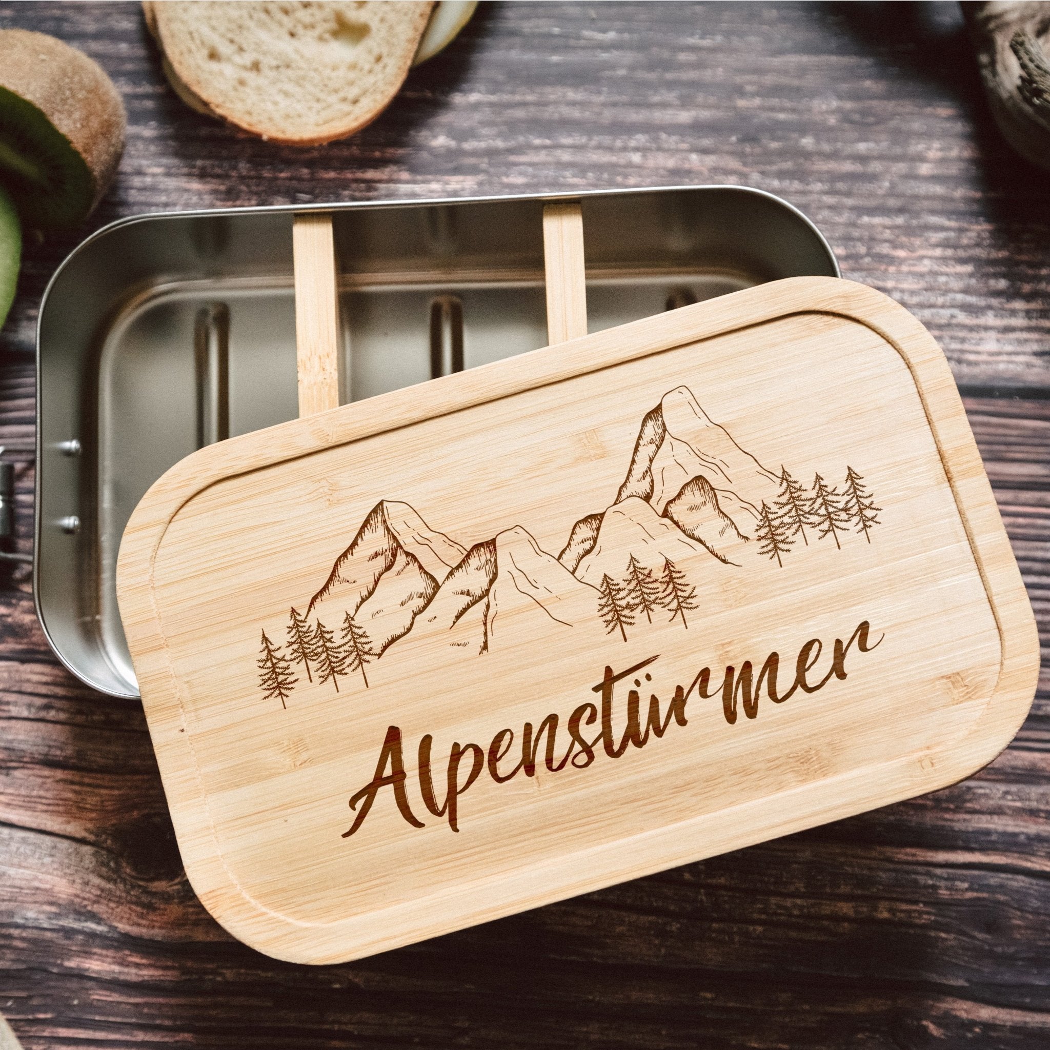 Brotdose Edelstahl - Alpenstürmer - Abenteuernah