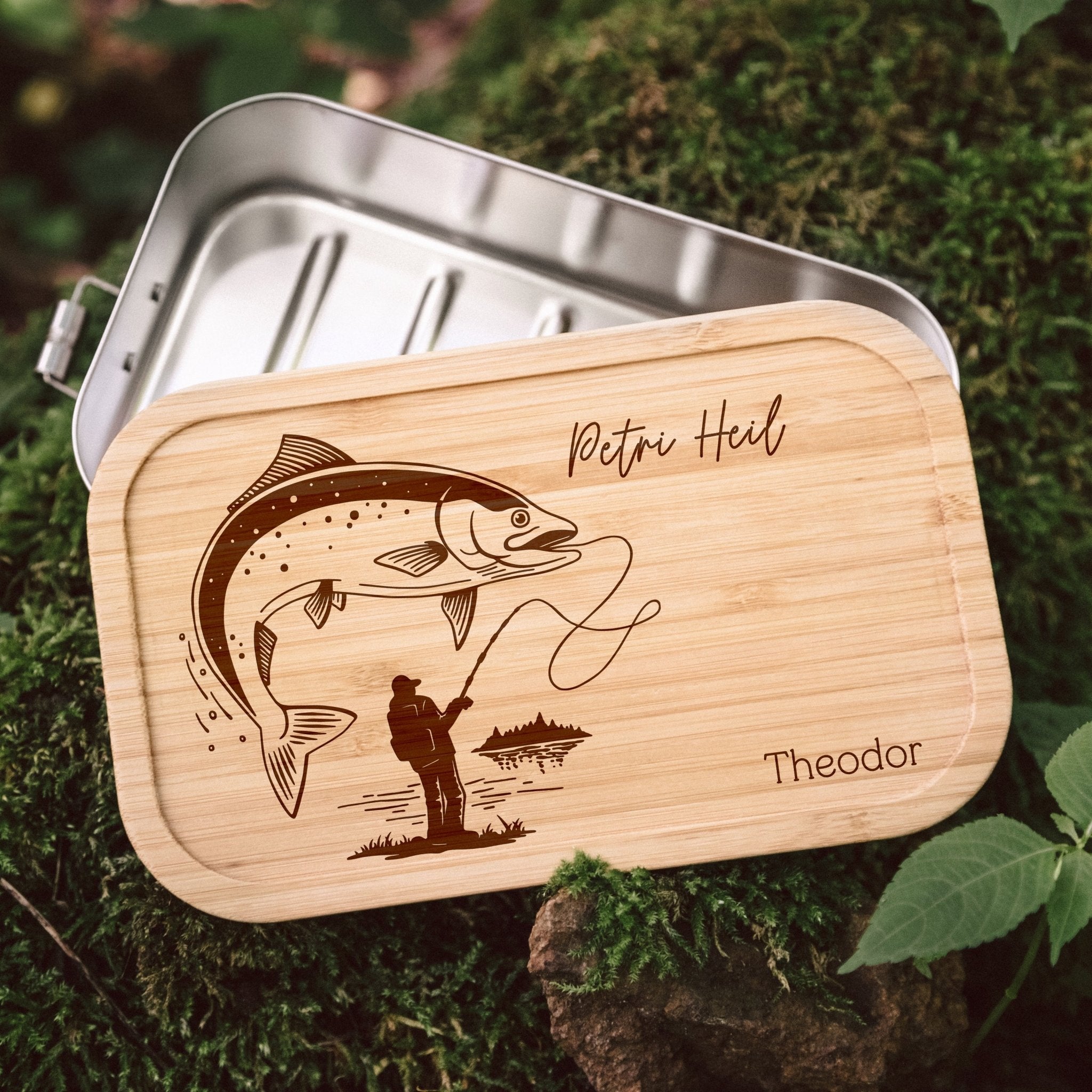 Brotdose Edelstahl - Angler - Abenteuernah