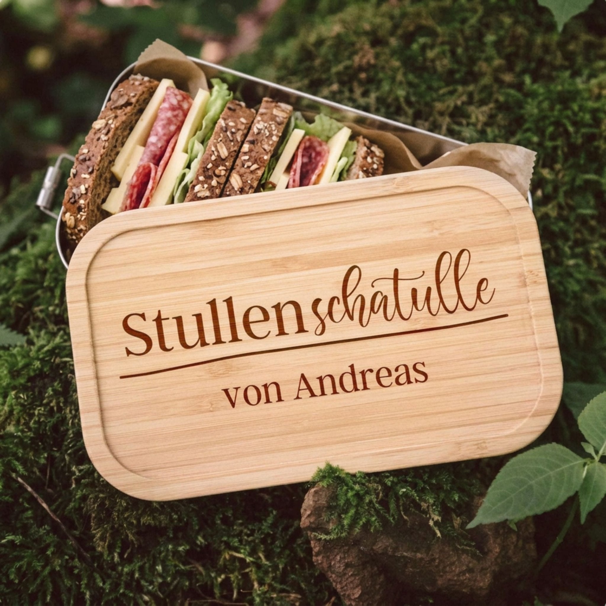 Brotdose Edelstahl - Stullenschatulle - Abenteuernah