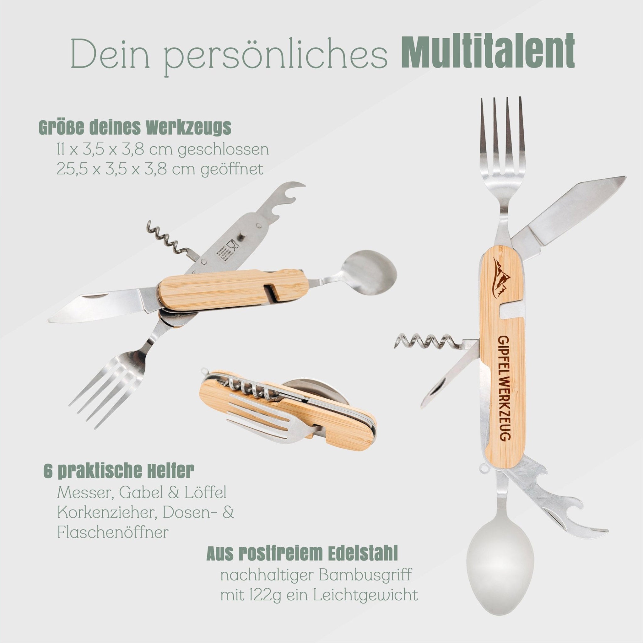 Campingbesteck - Gipfelbegleiter - Abenteuernah