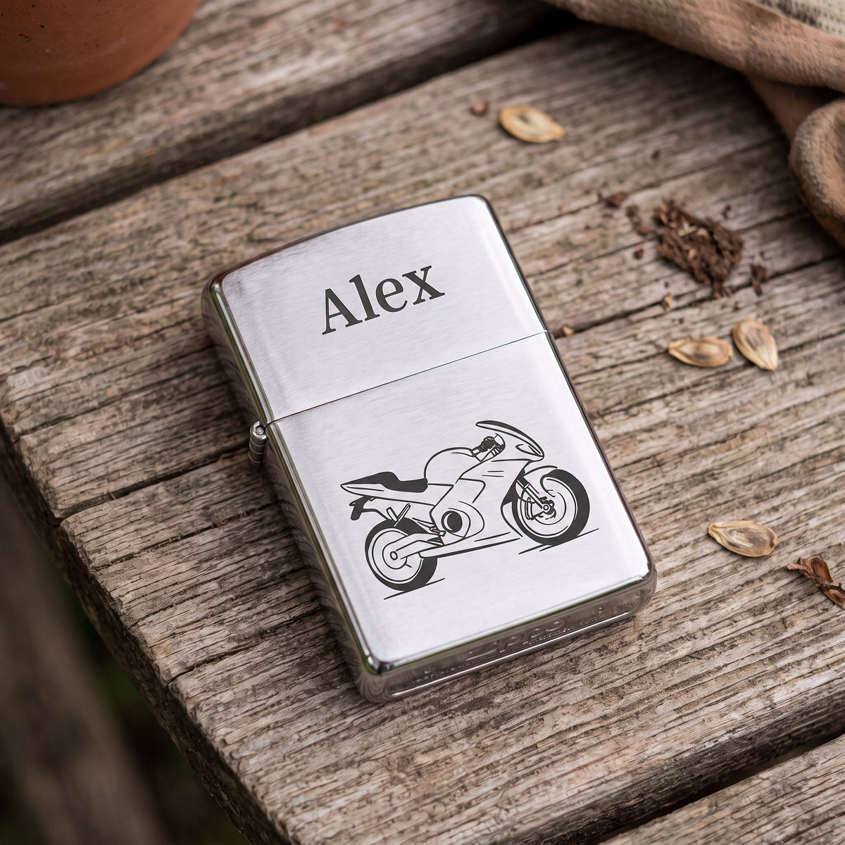 Feuerzeug mit Gravur und Motiv personalisiert - Abenteuernah